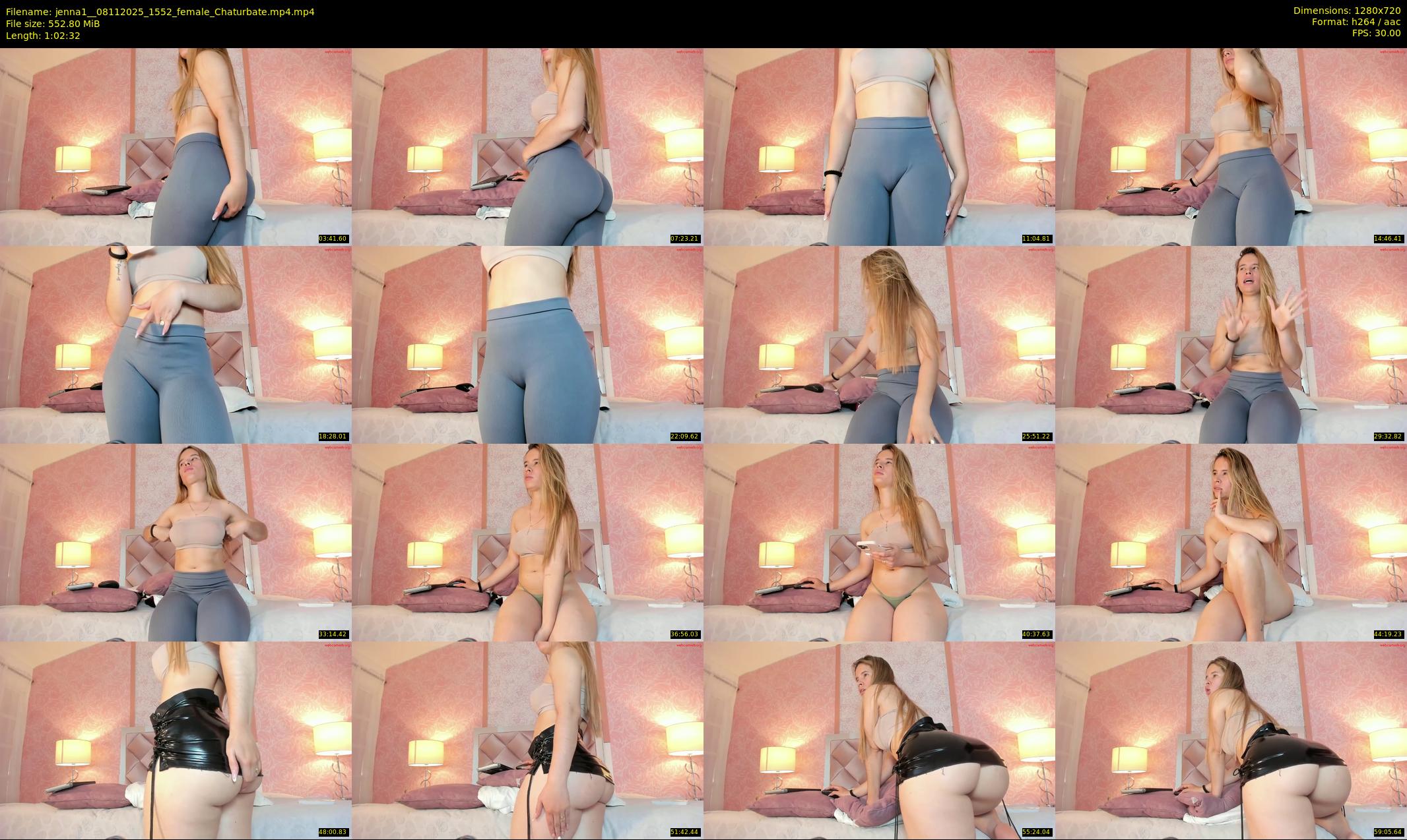 jenna1_ — 63 minute Chaturbate female cam show recording, 720p, Nov 8, 2025