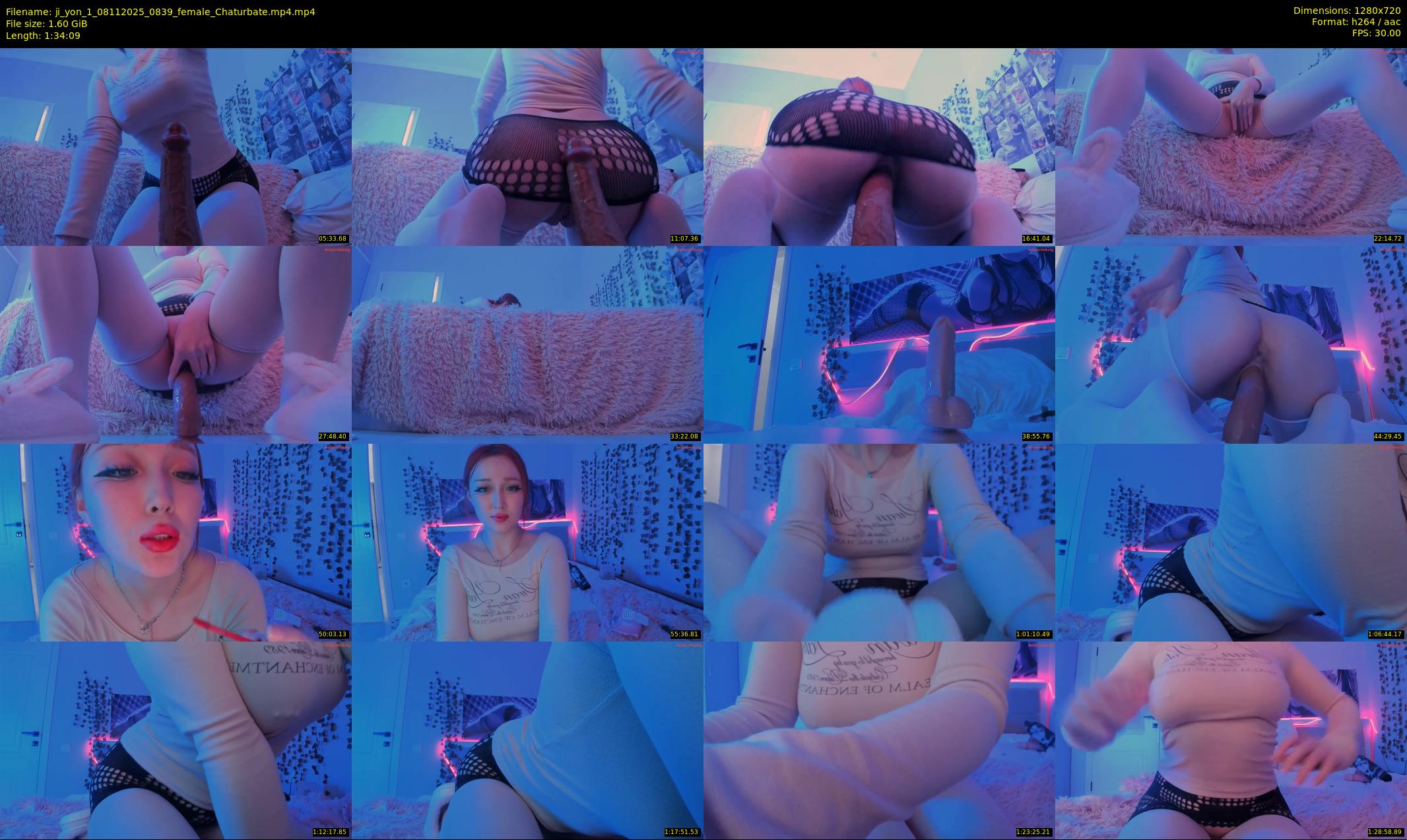 ji_yon_1 — 95 minute Chaturbate female cam show recording, 720p, Nov 8, 2025