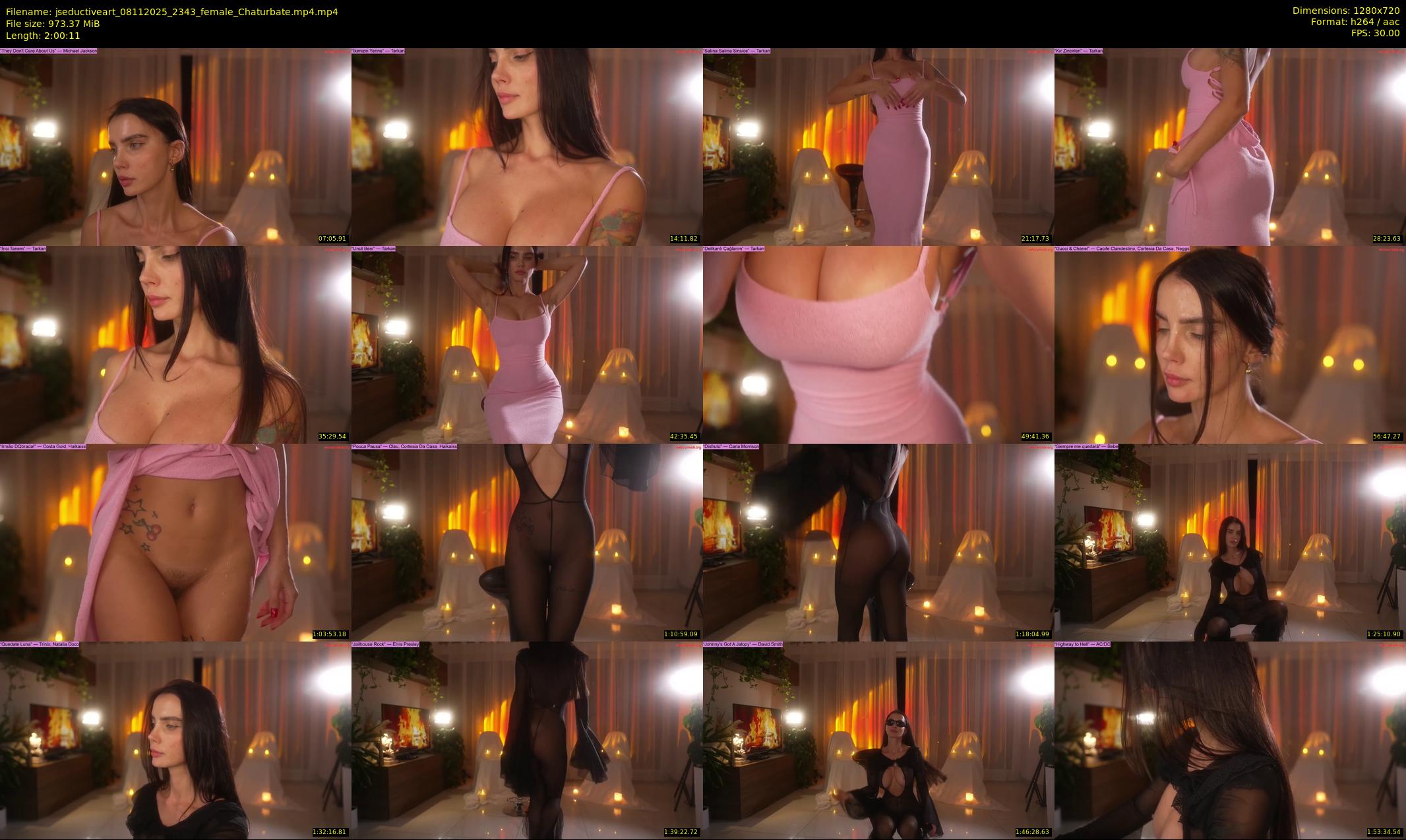 jseductiveart — 121 minute Chaturbate female cam show recording, 720p, Nov 8, 2025