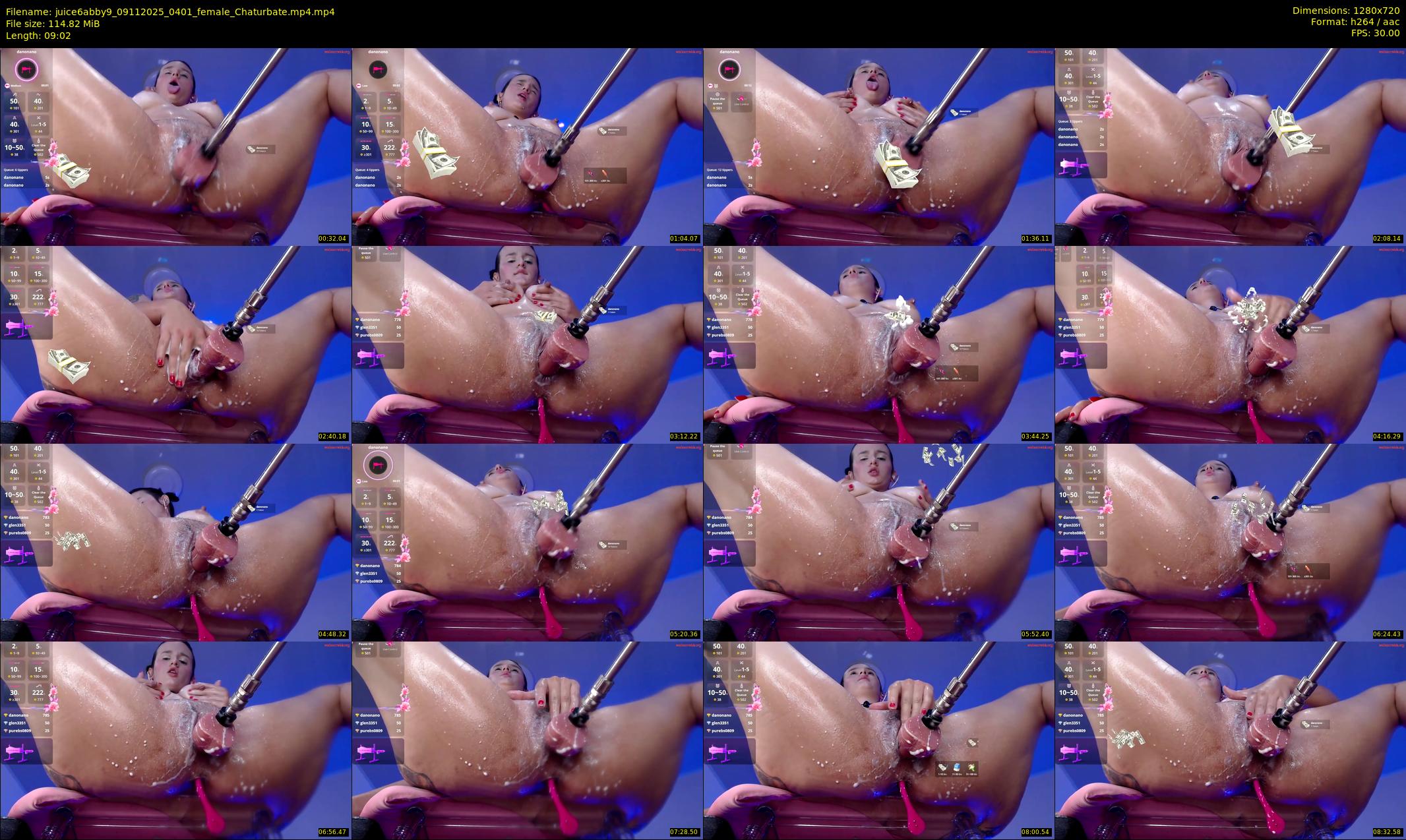 juice6abby9 — 10 minute Chaturbate female cam show recording, 720p, Nov 9, 2025