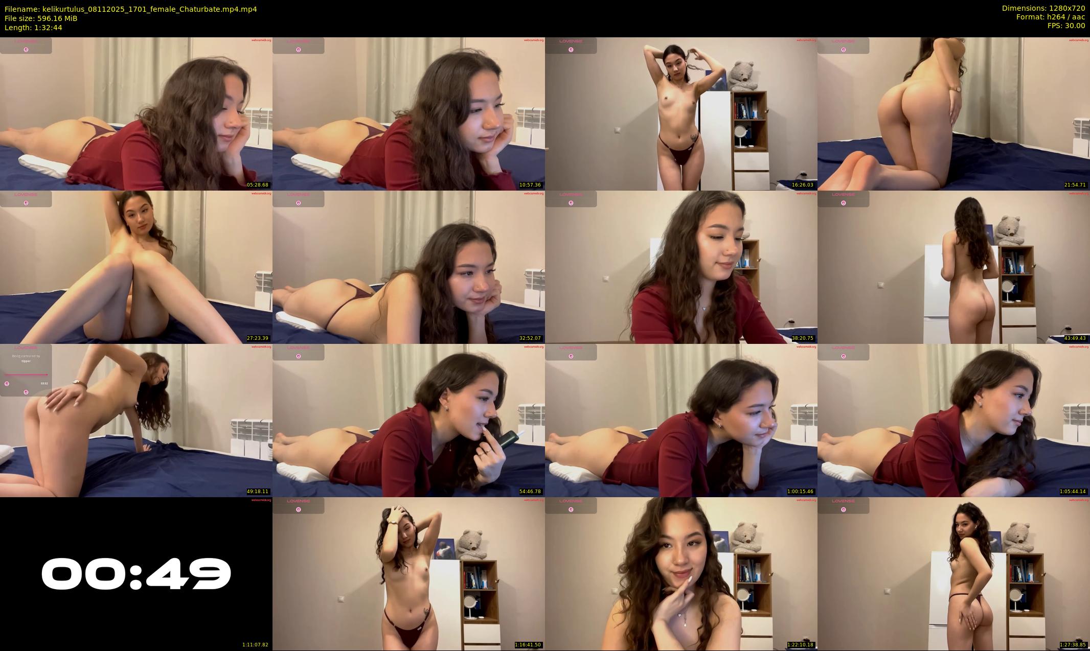 kelikurtulus — 93 minute Chaturbate female cam show recording, 720p, Nov 8, 2025