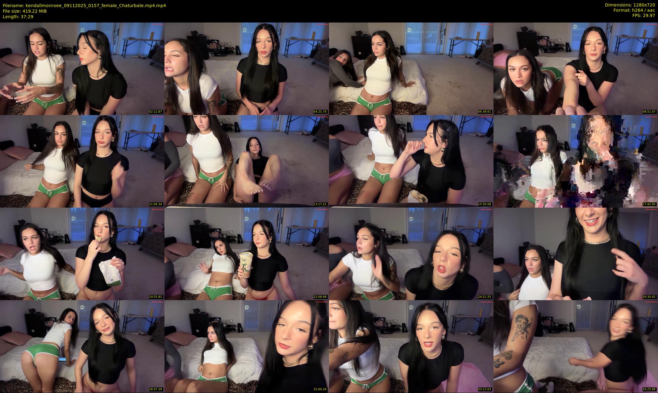 kendallmonroee — 38 minute Chaturbate female cam show recording, 720p, Nov 9, 2025