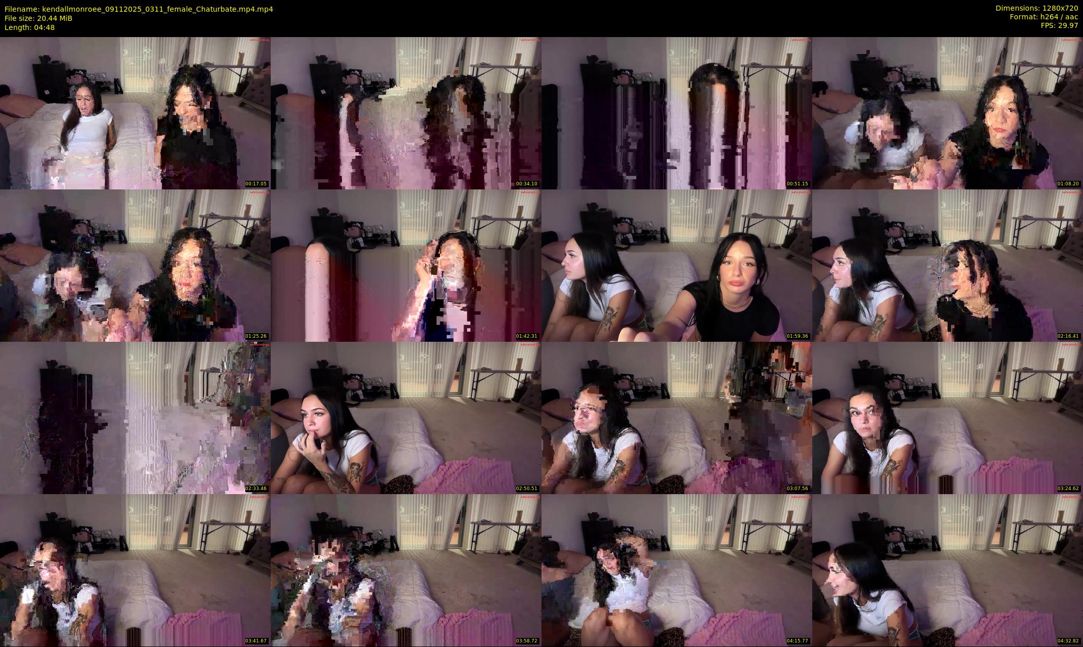 kendallmonroee — 5 minute Chaturbate female cam show recording, 720p, Nov 9, 2025