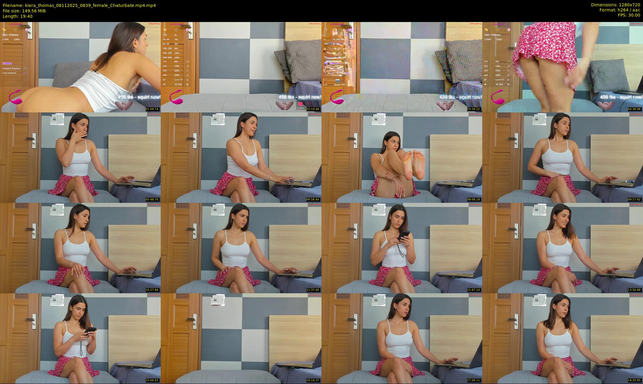 kiera_thomas — 20 minute Chaturbate couple cam show recording, 720p, Nov 8, 2025