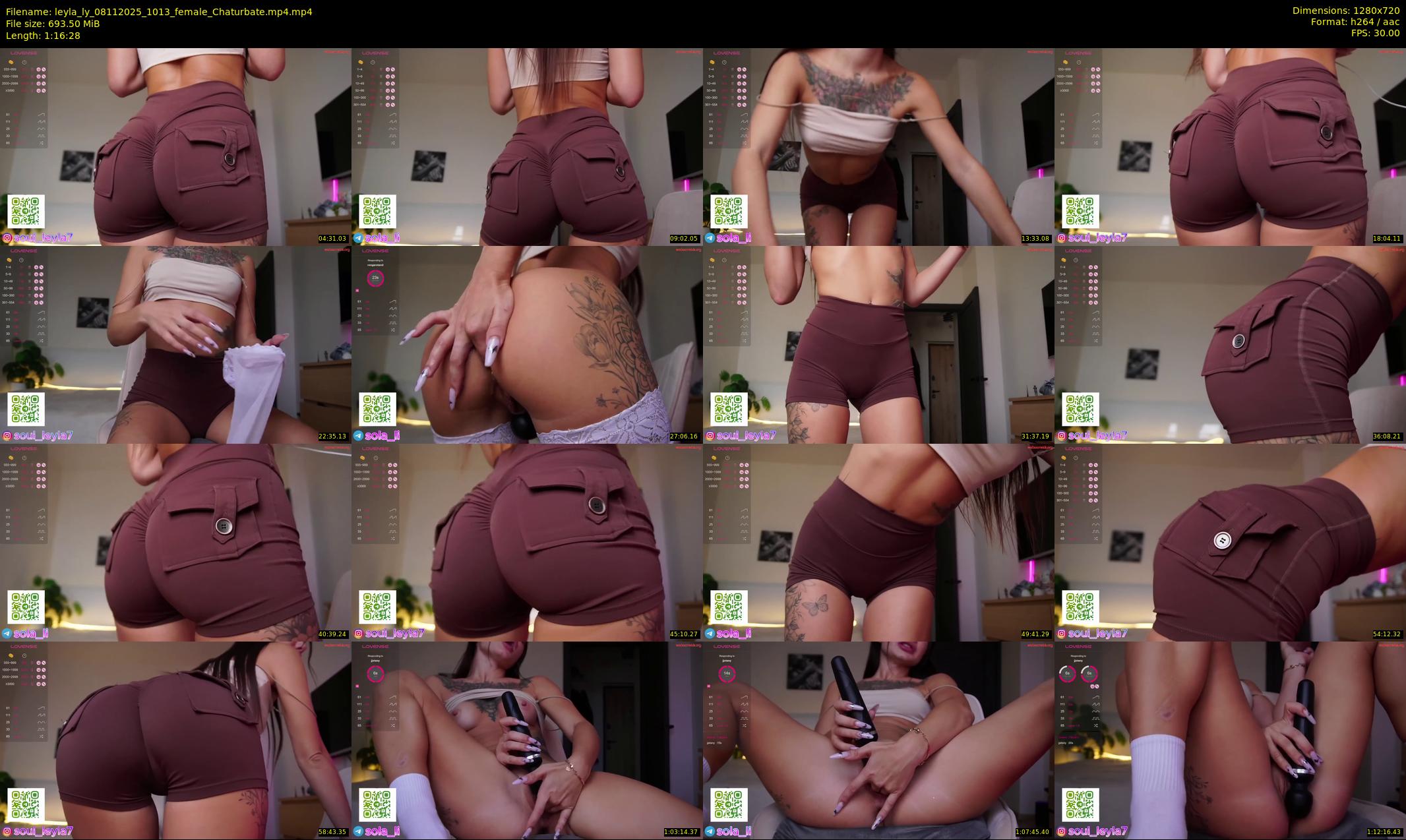 leyla_ly — 77 minute Chaturbate female cam show recording, 720p, Nov 8, 2025