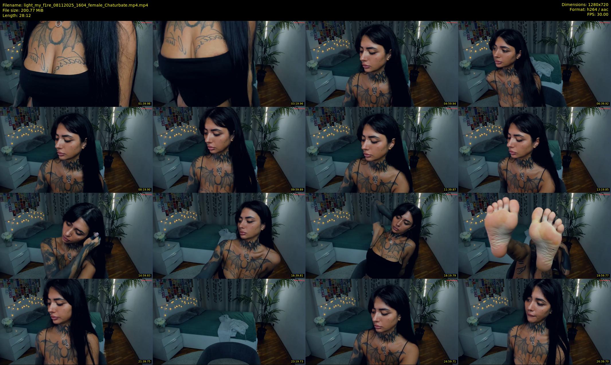 light_my_f1re — 29 minute Chaturbate female cam show recording, 720p, Nov 8, 2025