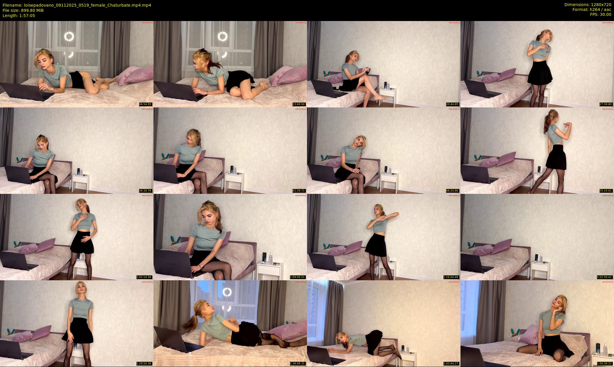loisepadovano — 118 minute Chaturbate female cam show recording, 720p, Nov 9, 2025