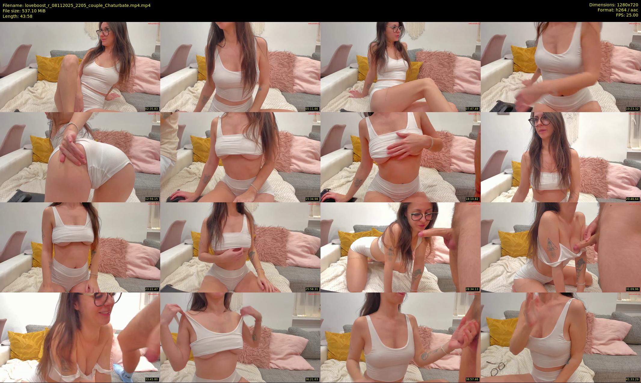 loveboost_r — 44 minute Chaturbate couple cam show recording, 720p, Nov 8, 2025