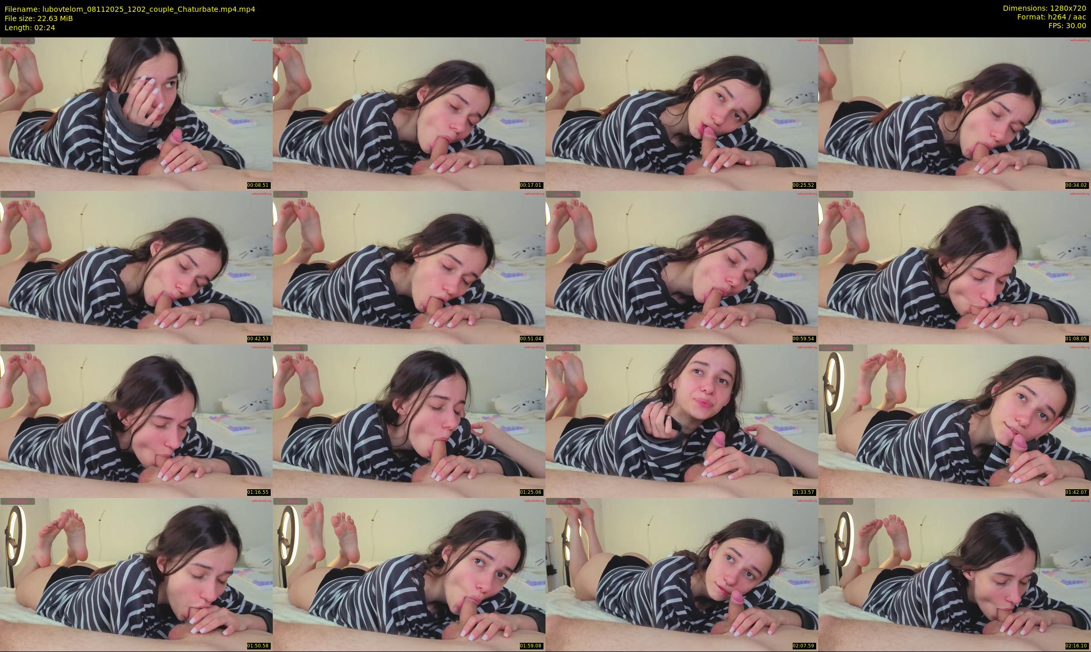 lubovtelom — 3 minute Chaturbate couple cam show recording, 720p, Nov 8, 2025