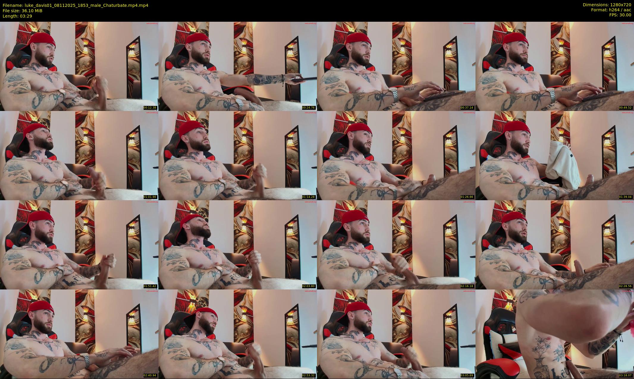 luke_davis01 — 4 minute Chaturbate male cam show recording, 720p, Nov 8, 2025