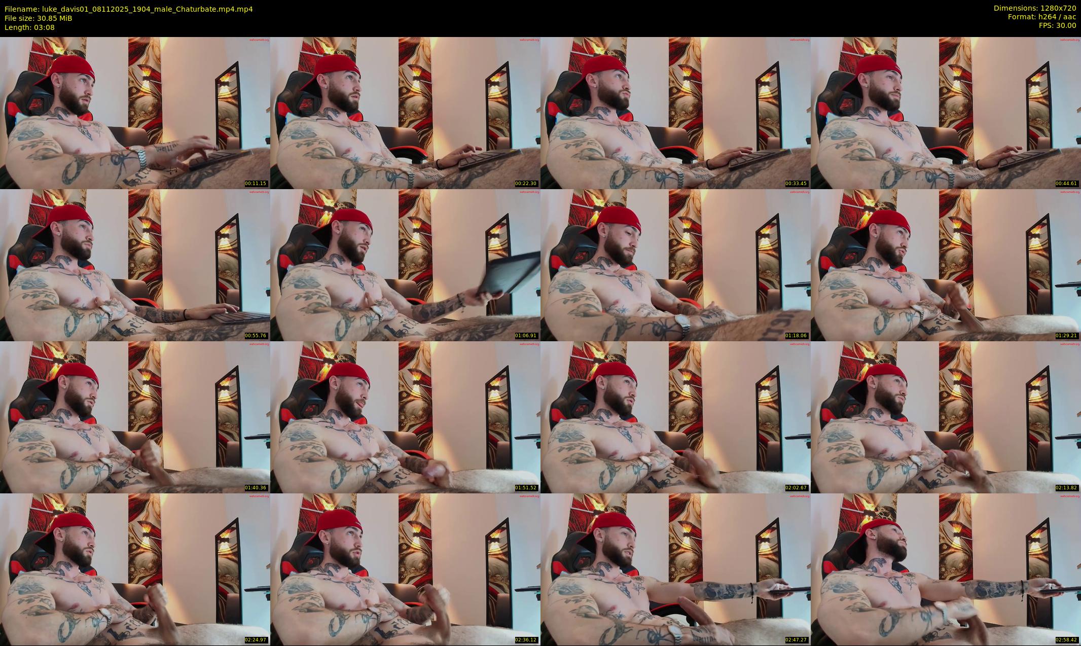 luke_davis01 — 4 minute Chaturbate male cam show recording, 720p, Nov 8, 2025