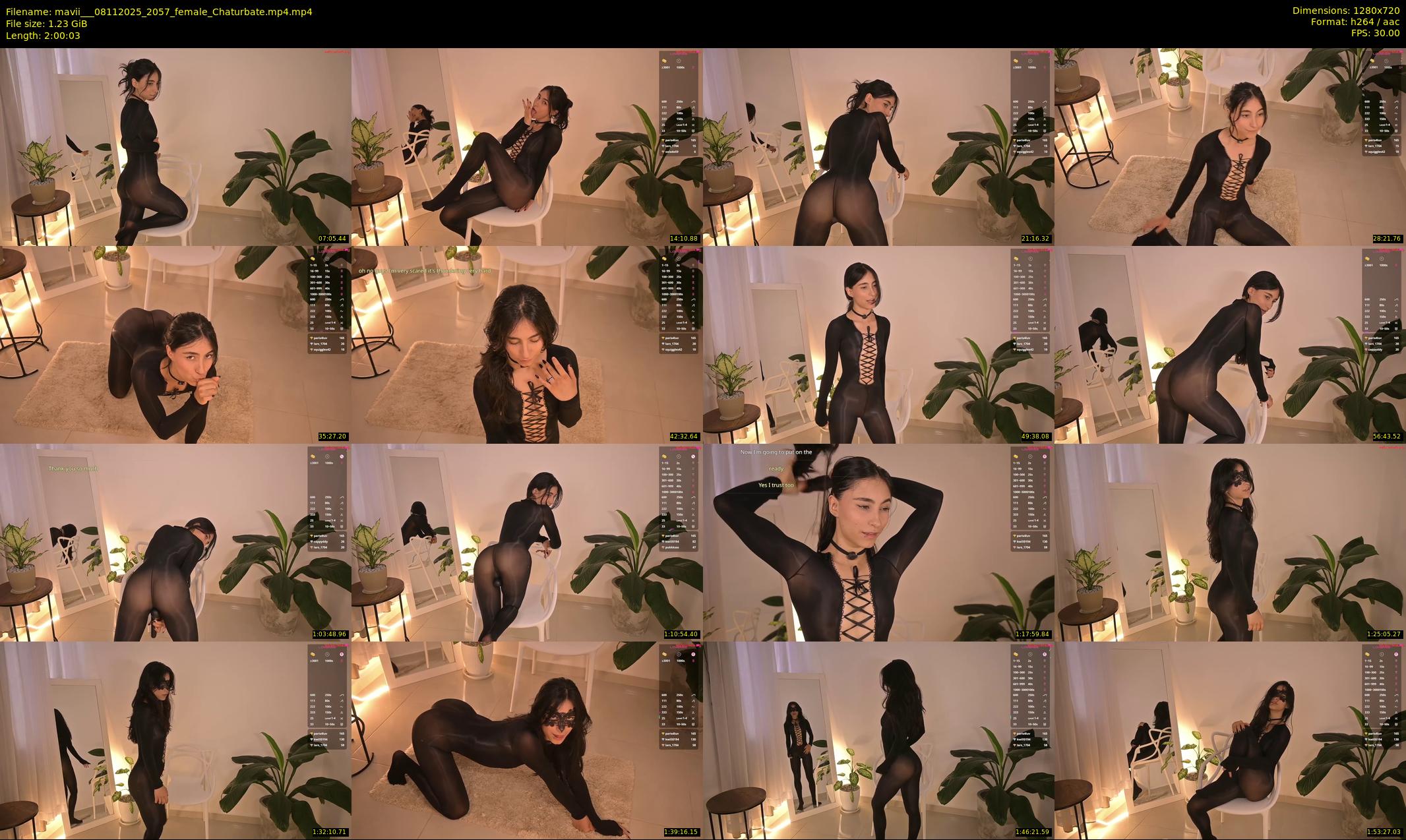 mavii__ — 121 minute Chaturbate female cam show recording, 720p, Nov 8, 2025