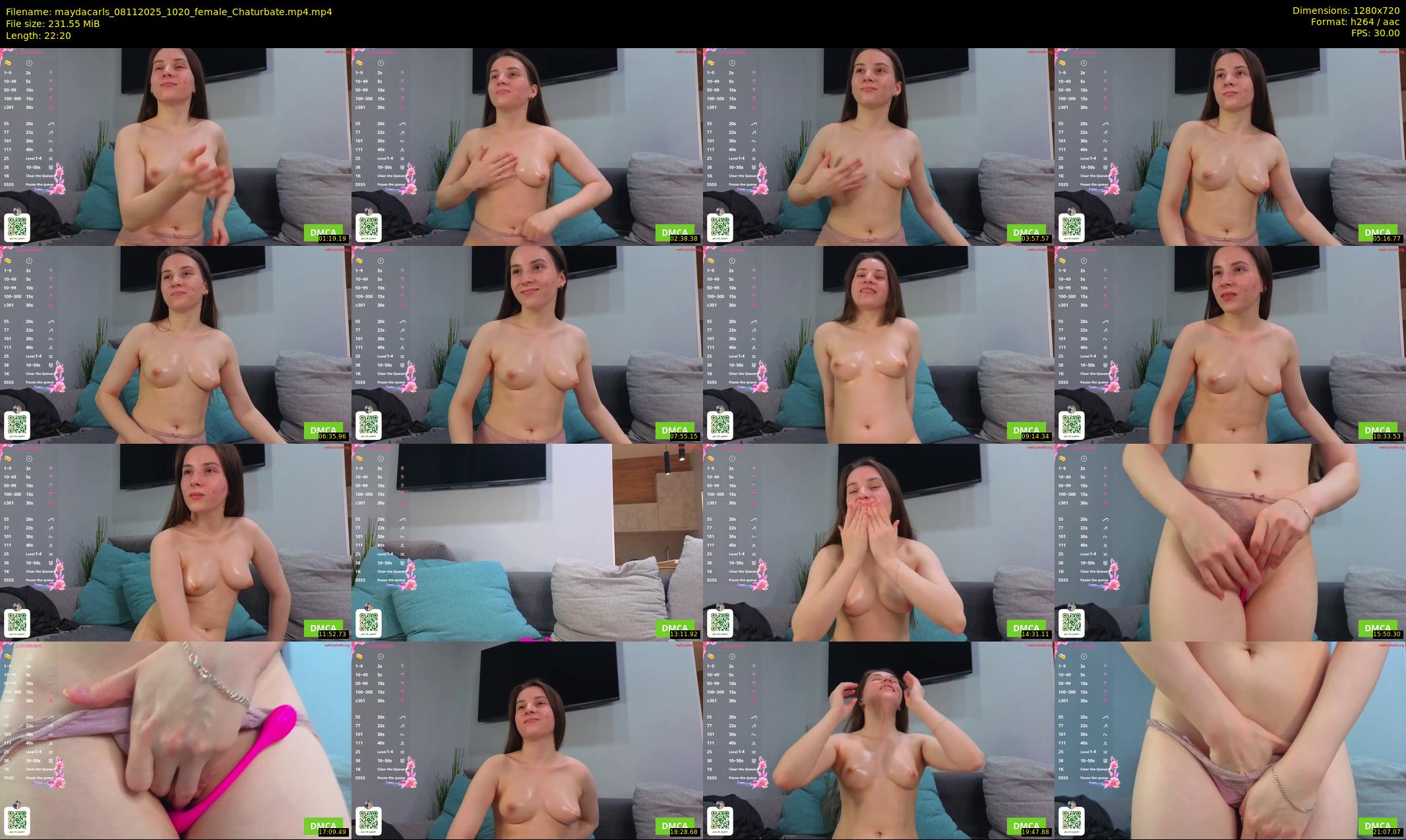 maydacarls — 23 minute Chaturbate female cam show recording, 720p, Nov 8, 2025