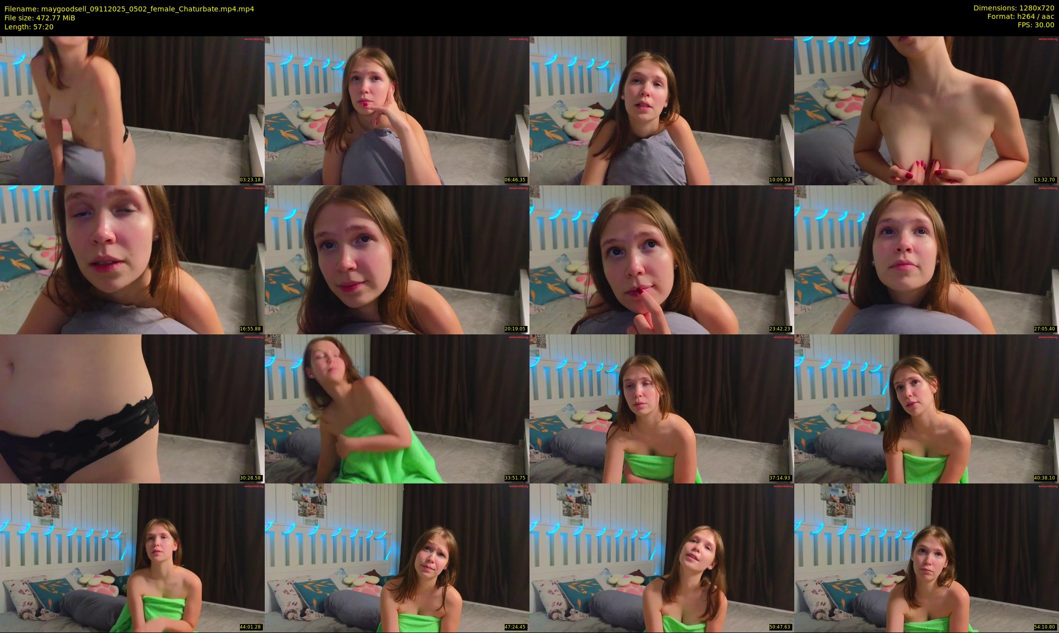 maygoodsell — 58 minute Chaturbate couple cam show recording, 720p, Nov 9, 2025