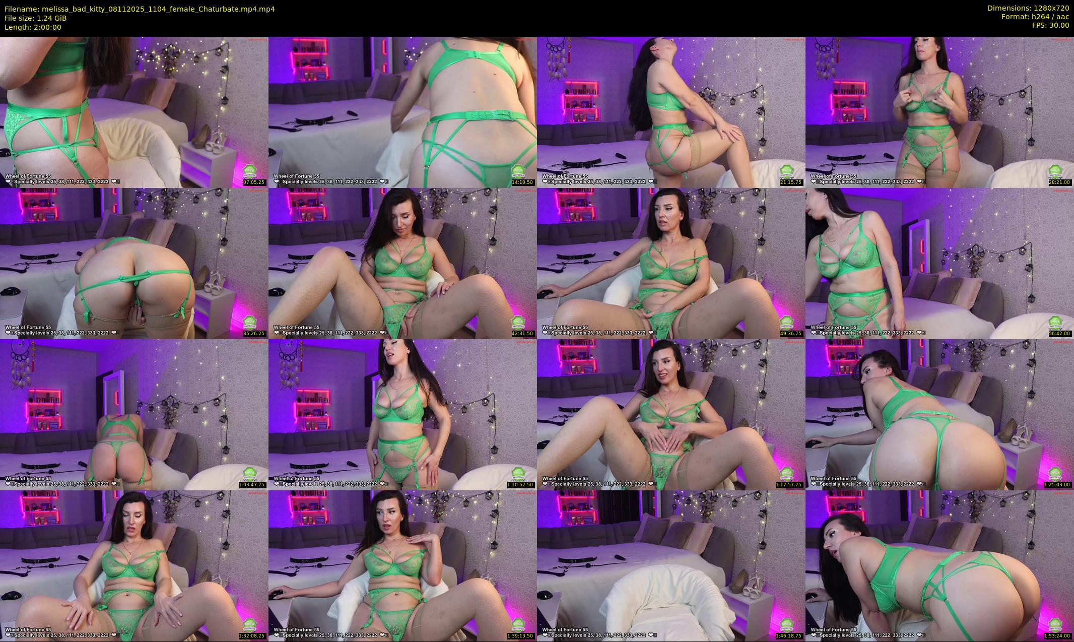 melissa_bad_kitty — 120 minute Chaturbate female cam show recording, 720p, Nov 8, 2025