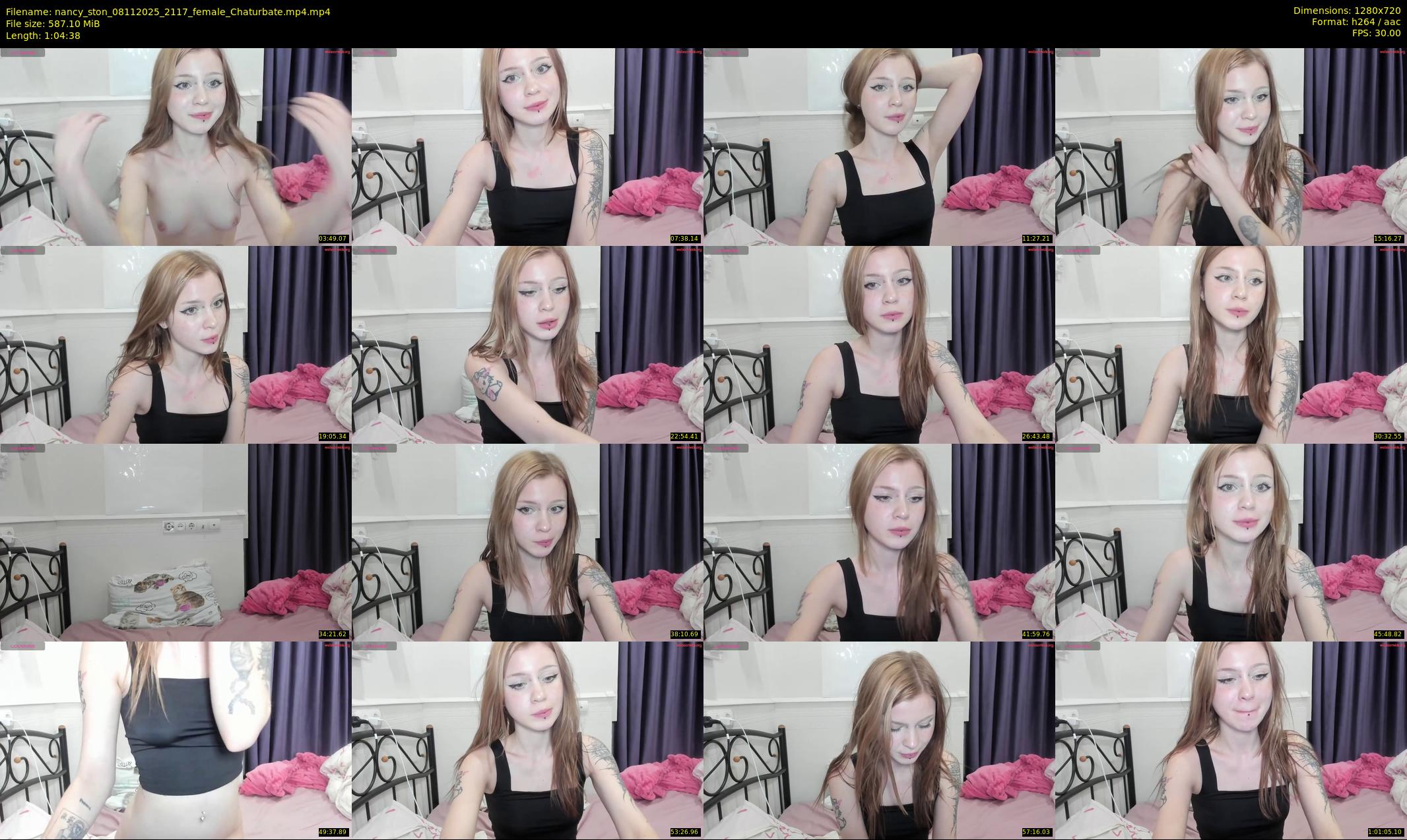 nancy_ston — 65 minute Chaturbate female cam show recording, 720p, Nov 8, 2025
