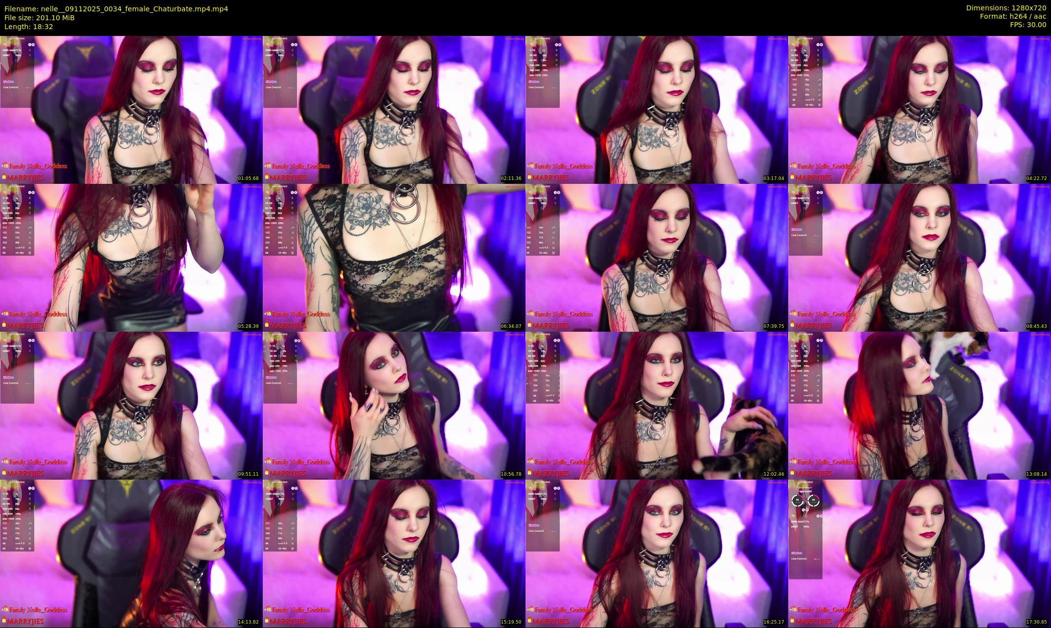 nelle_ — 19 minute Chaturbate female cam show recording, 720p, Nov 9, 2025
