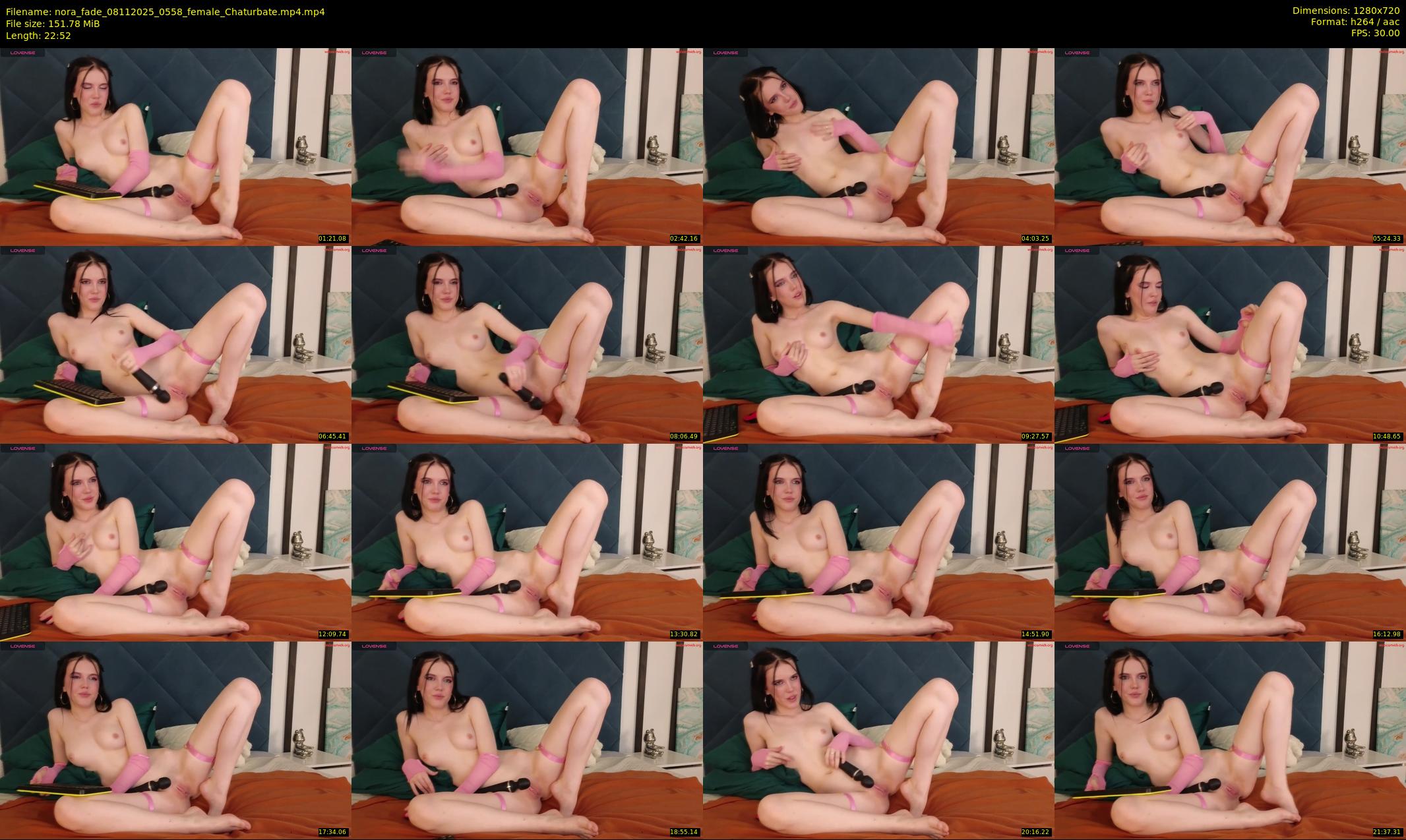 nora_fade — 23 minute Chaturbate female cam show recording, 720p, Nov 8, 2025