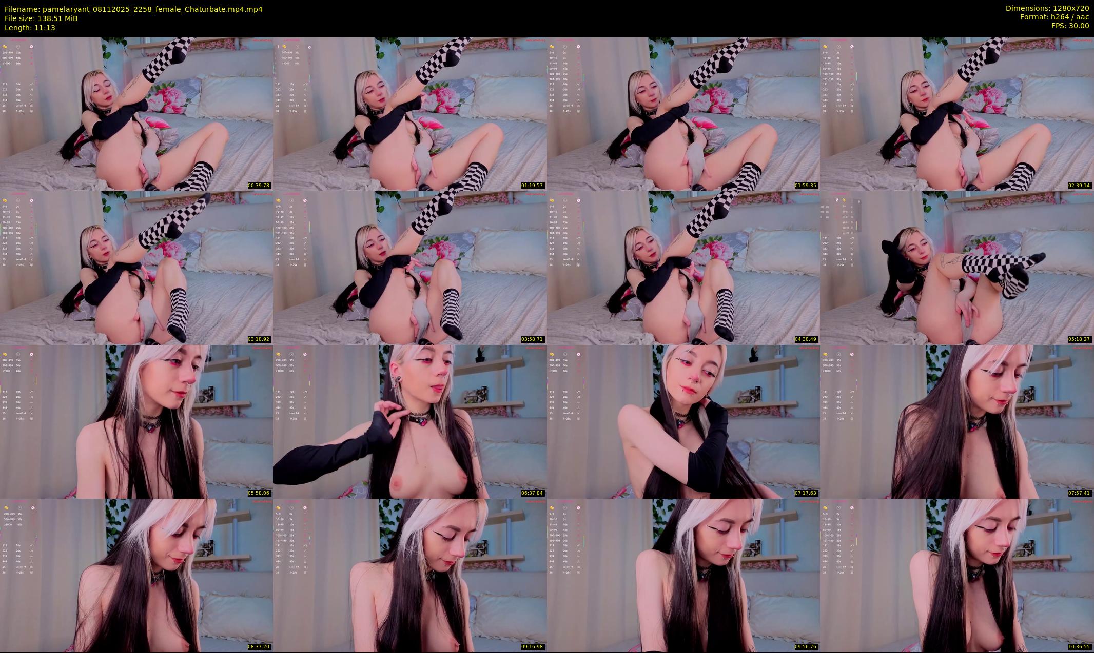 pamelaryant — 12 minute Chaturbate female cam show recording, 720p, Nov 8, 2025