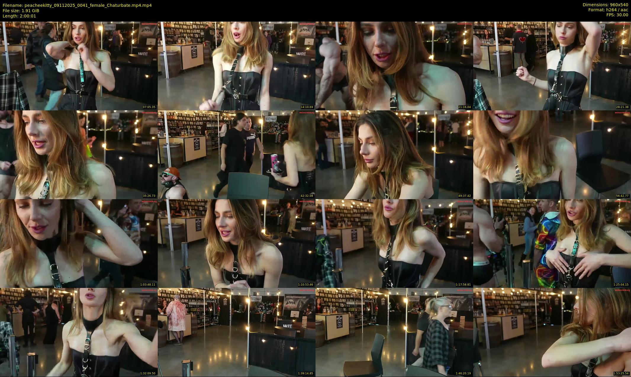 peacheekitty — 121 minute Chaturbate female cam show recording, 480p, Nov 9, 2025