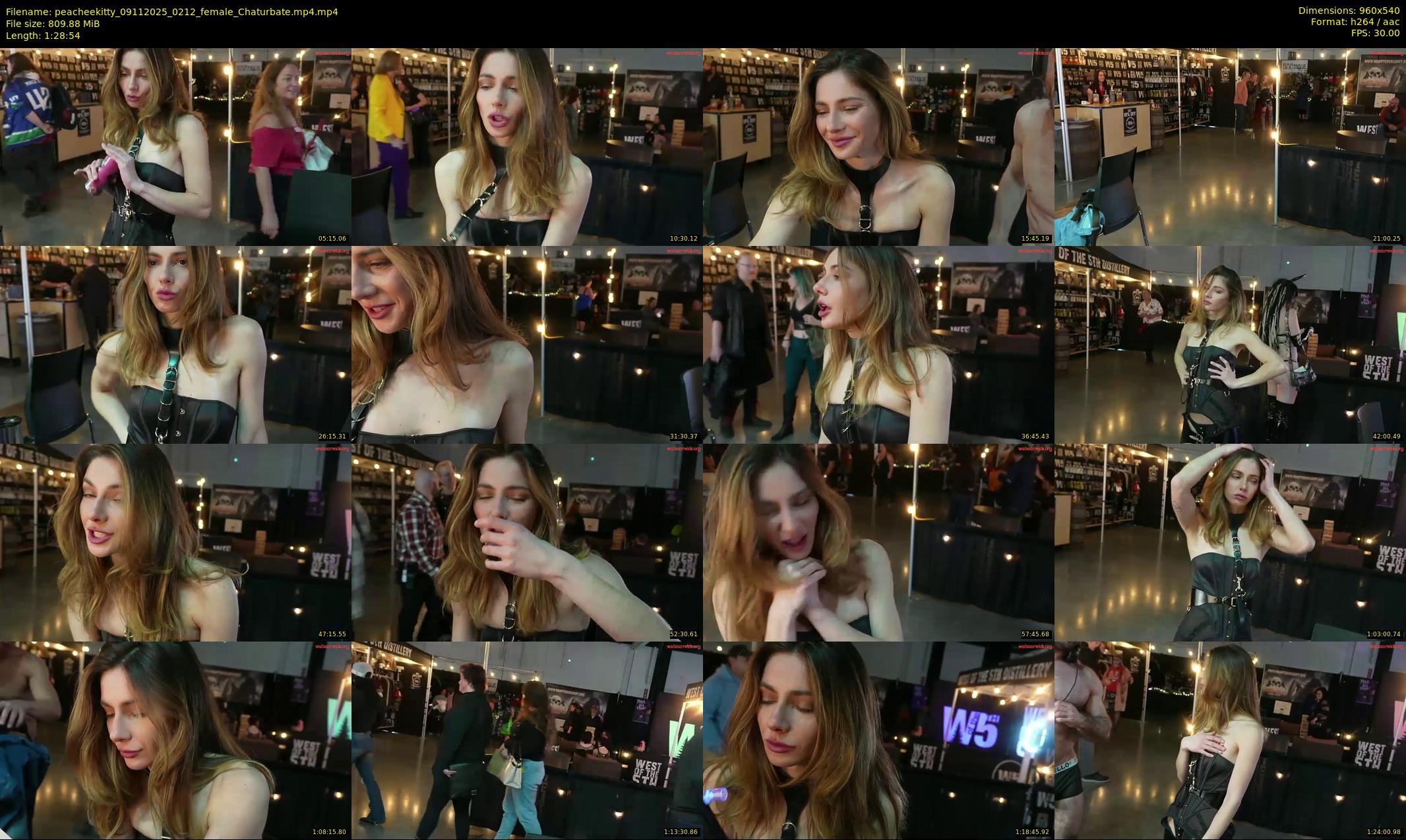 peacheekitty — 89 minute Chaturbate female cam show recording, 480p, Nov 9, 2025
