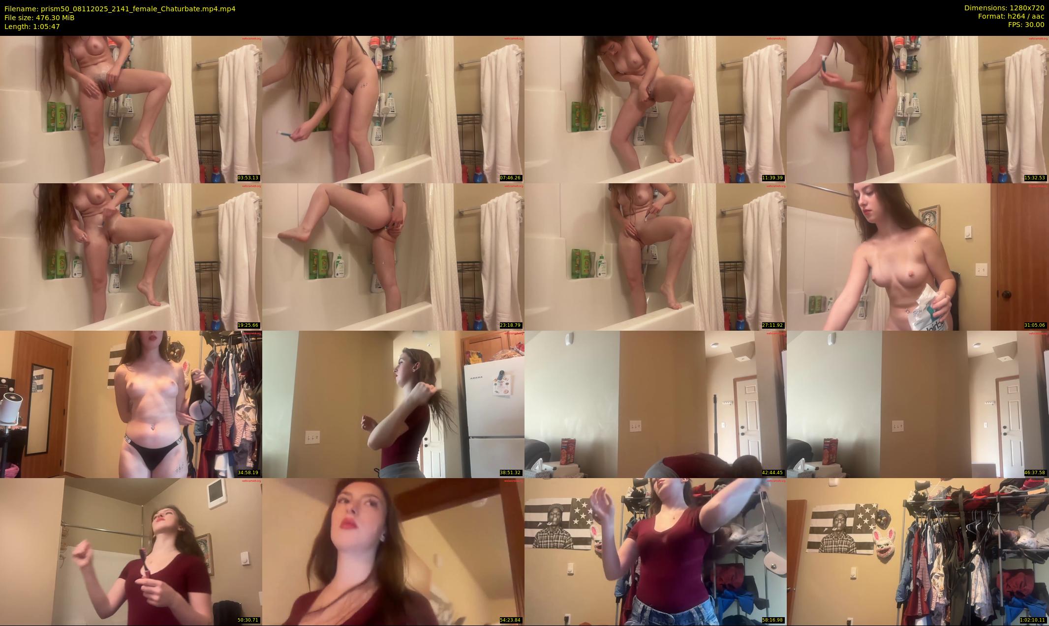 prism50 — 66 minute Chaturbate female cam show recording, 720p, Nov 8, 2025