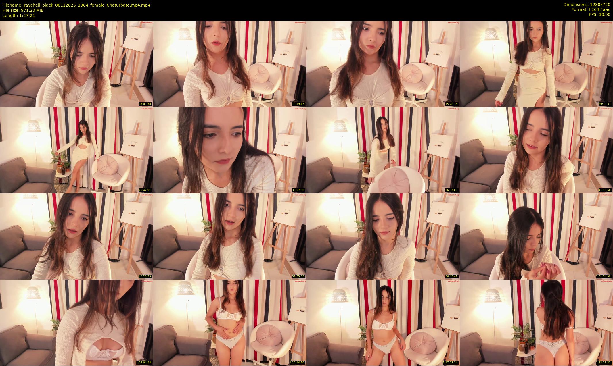 raychell_black — 88 minute Chaturbate female cam show recording, 720p, Nov 8, 2025