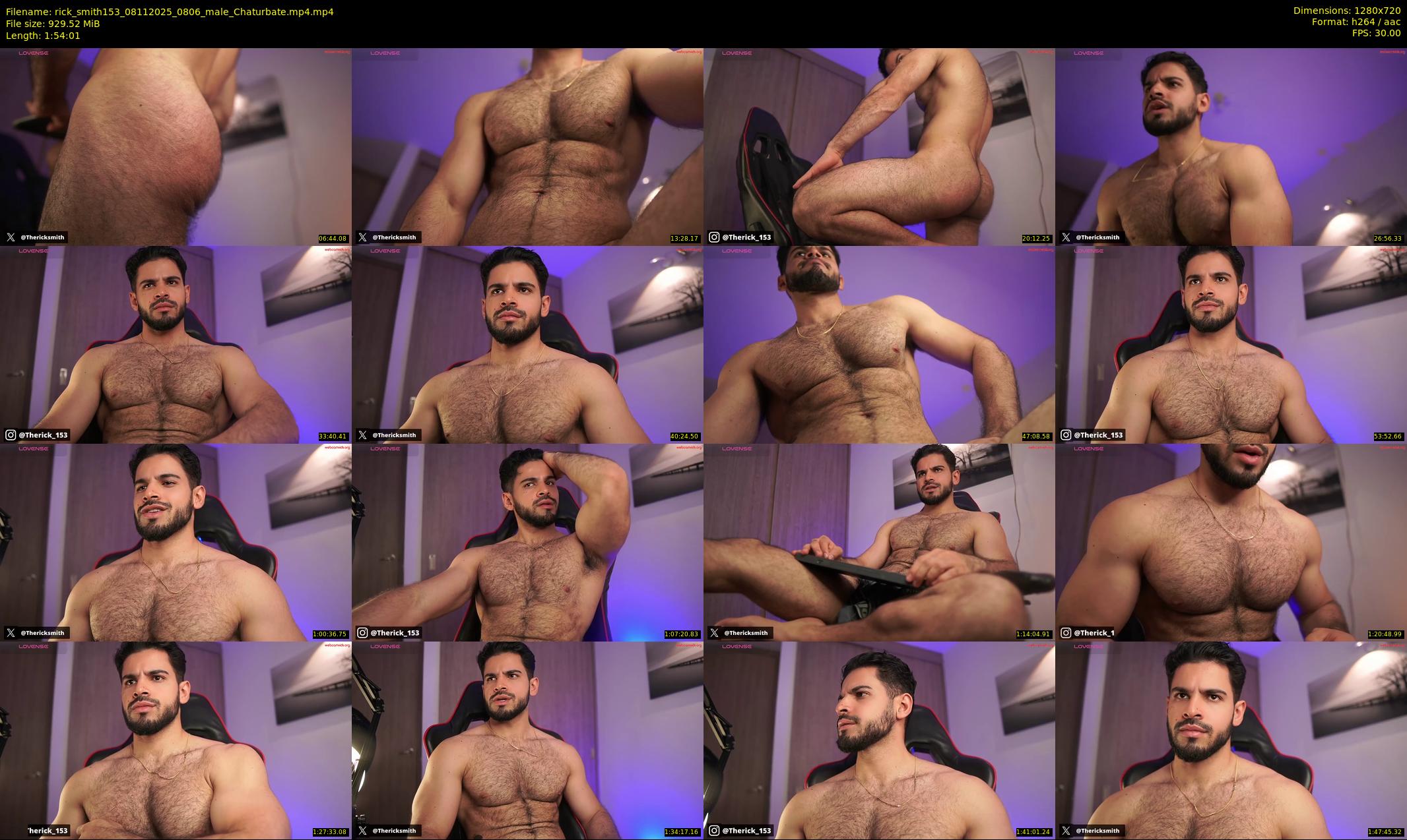 rick_smith153 — 115 minute Chaturbate male cam show recording, 720p, Nov 8, 2025