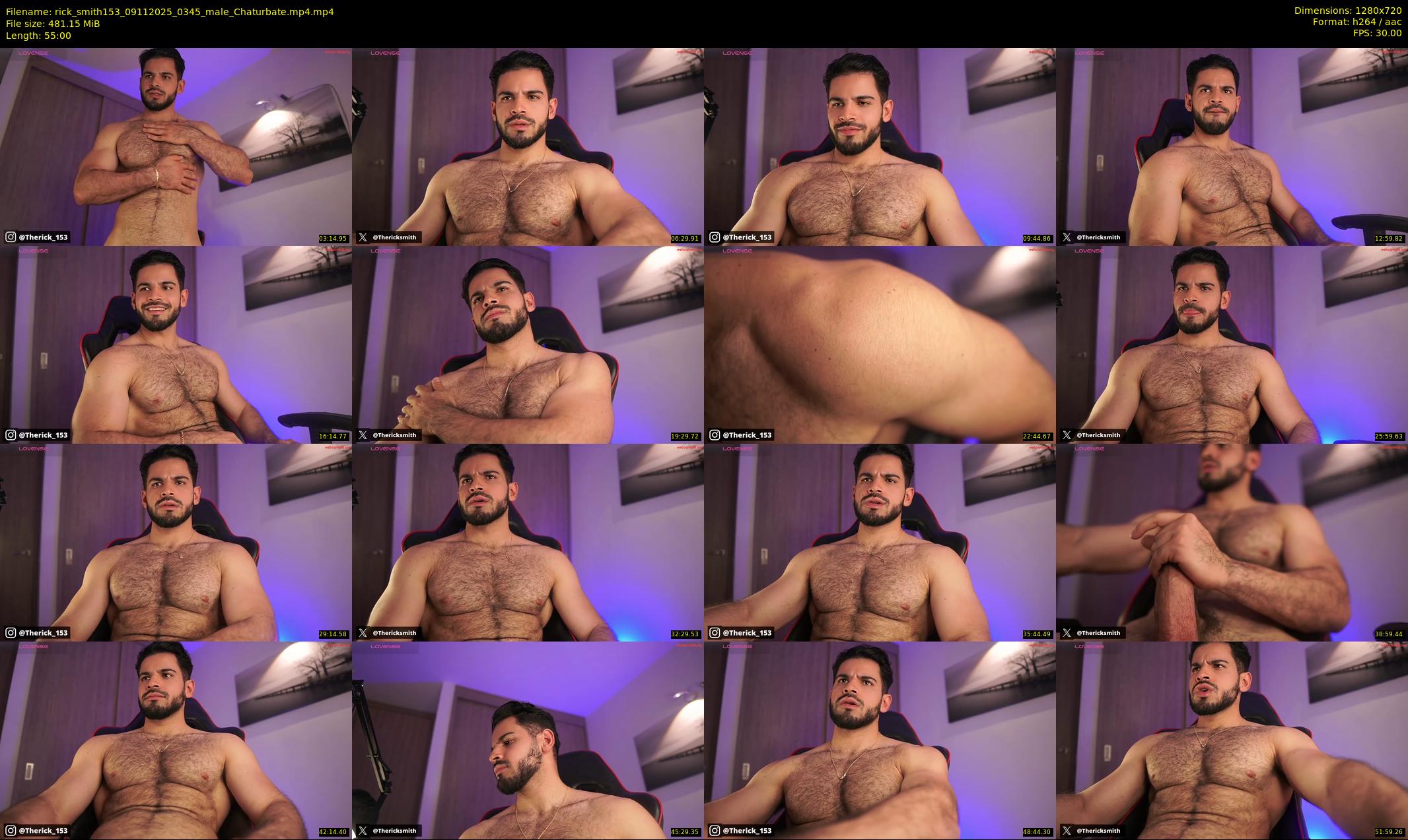 rick_smith153 — 55 minute Chaturbate male cam show recording, 720p, Nov 9, 2025