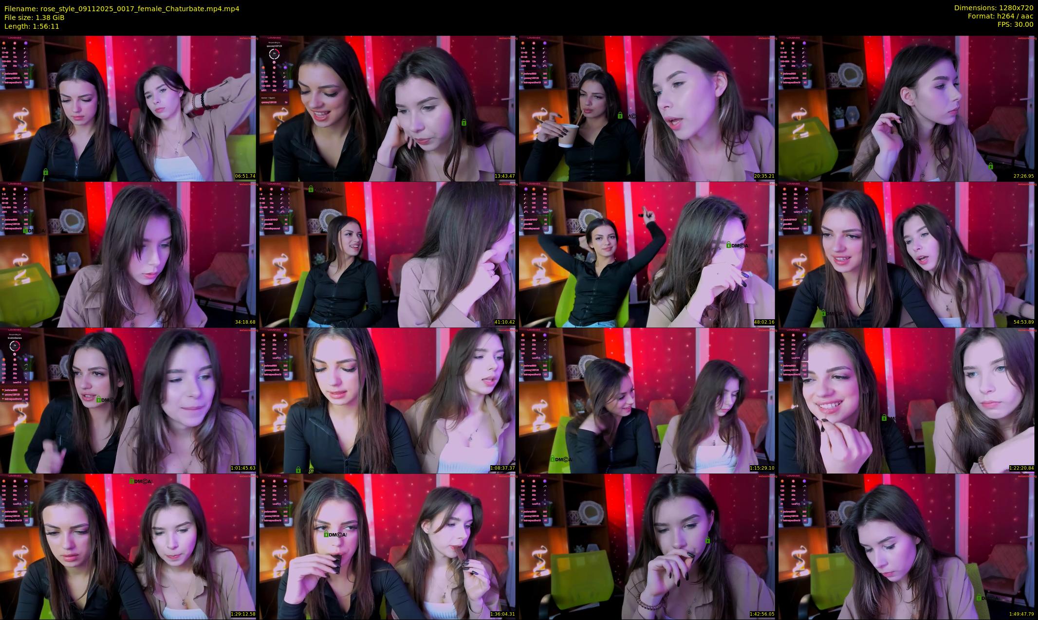rose_style — 117 minute Chaturbate couple cam show recording, 720p, Nov 9, 2025