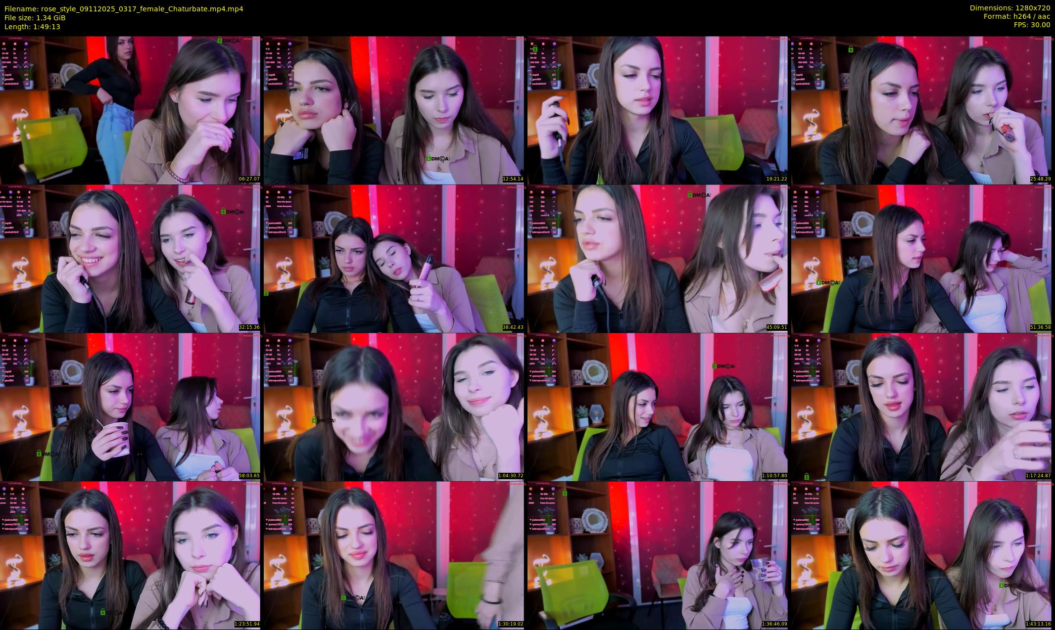 rose_style — 110 minute Chaturbate couple cam show recording, 720p, Nov 9, 2025