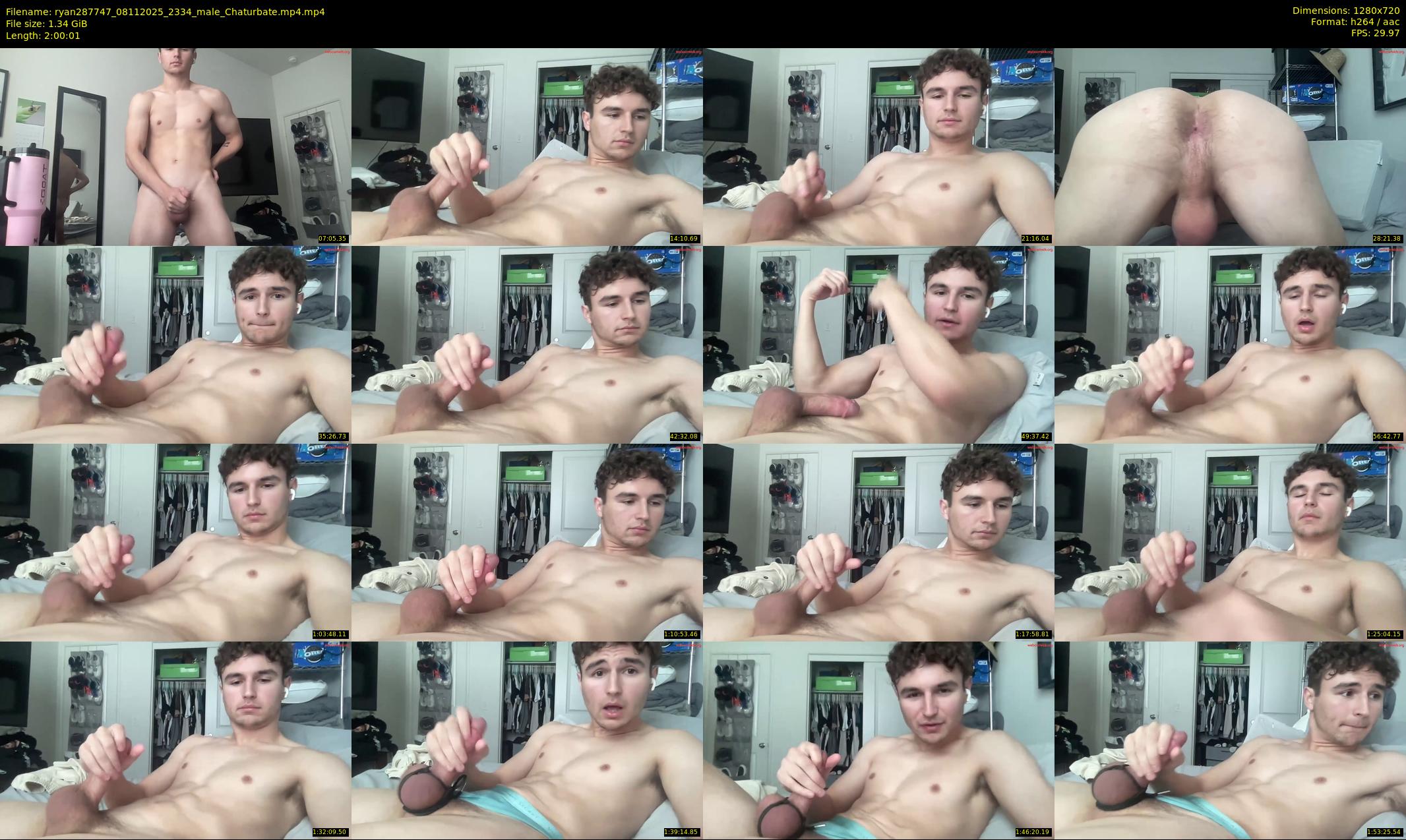 ryan287747 — 121 minute Chaturbate male cam show recording, 720p, Nov 8, 2025