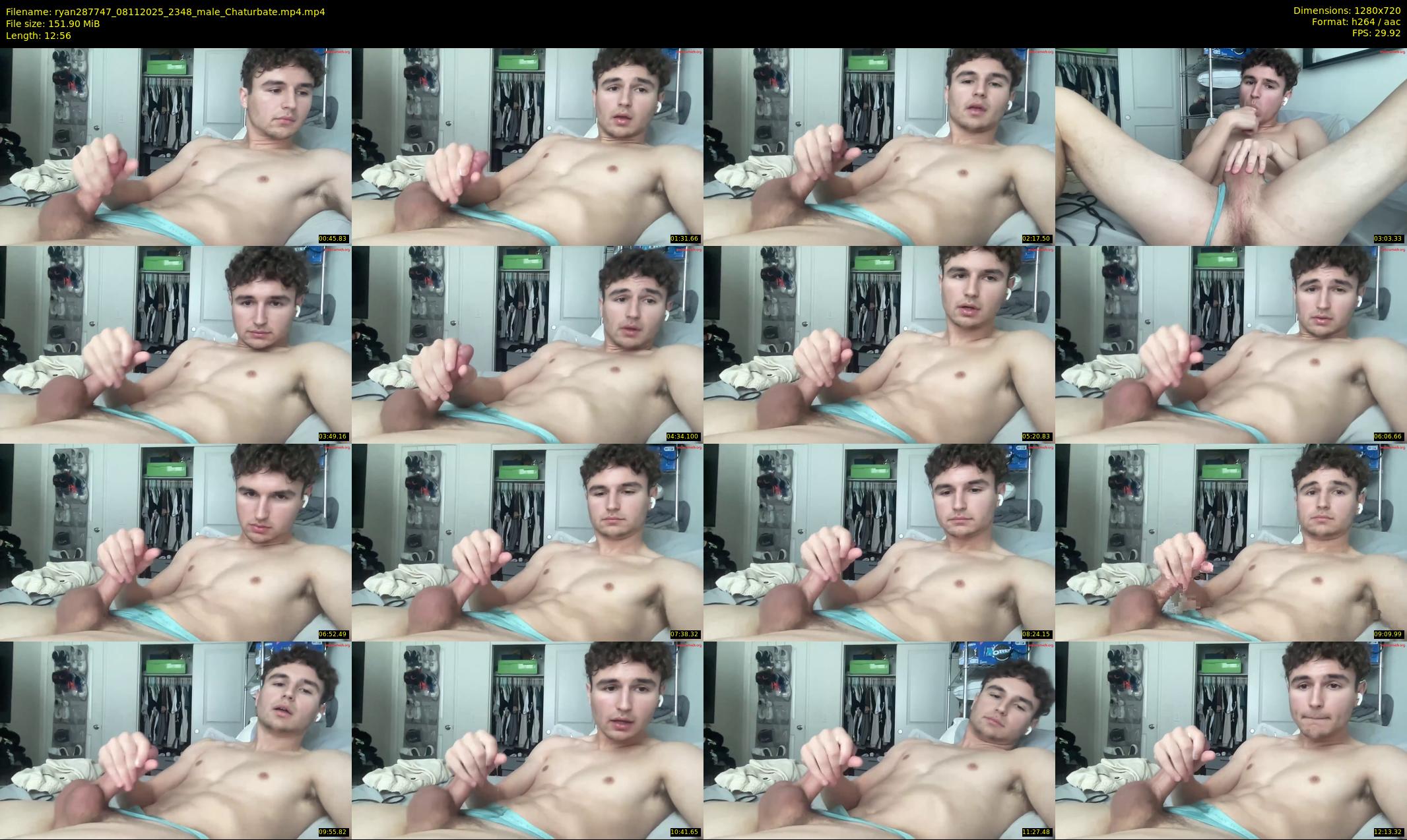 ryan287747 — 13 minute Chaturbate male cam show recording, 720p, Nov 8, 2025