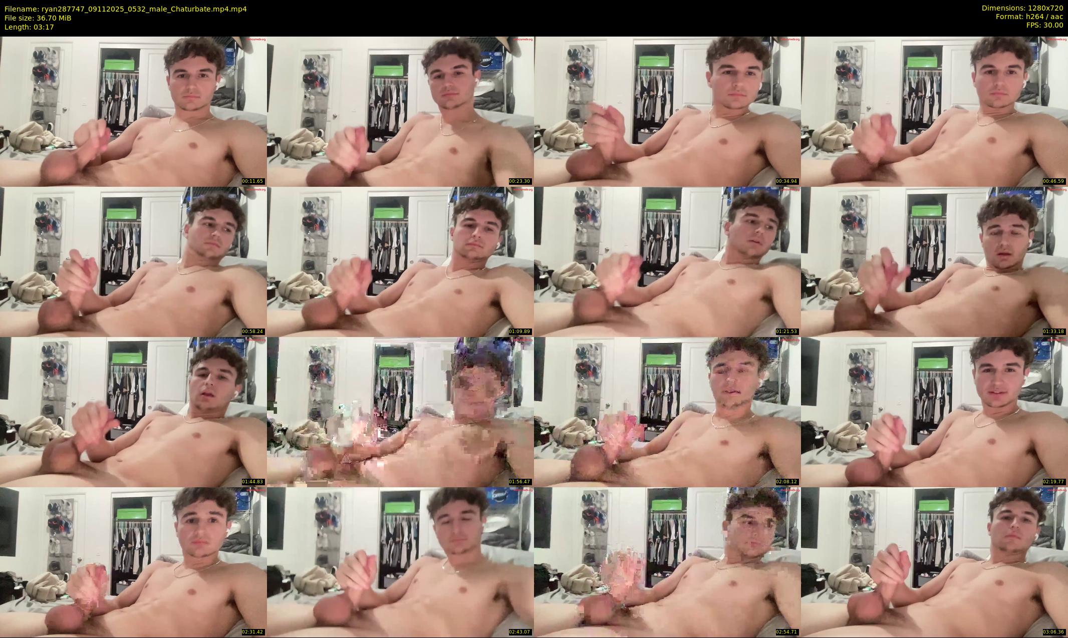 ryan287747 — 4 minute Chaturbate male cam show recording, 720p, Nov 9, 2025