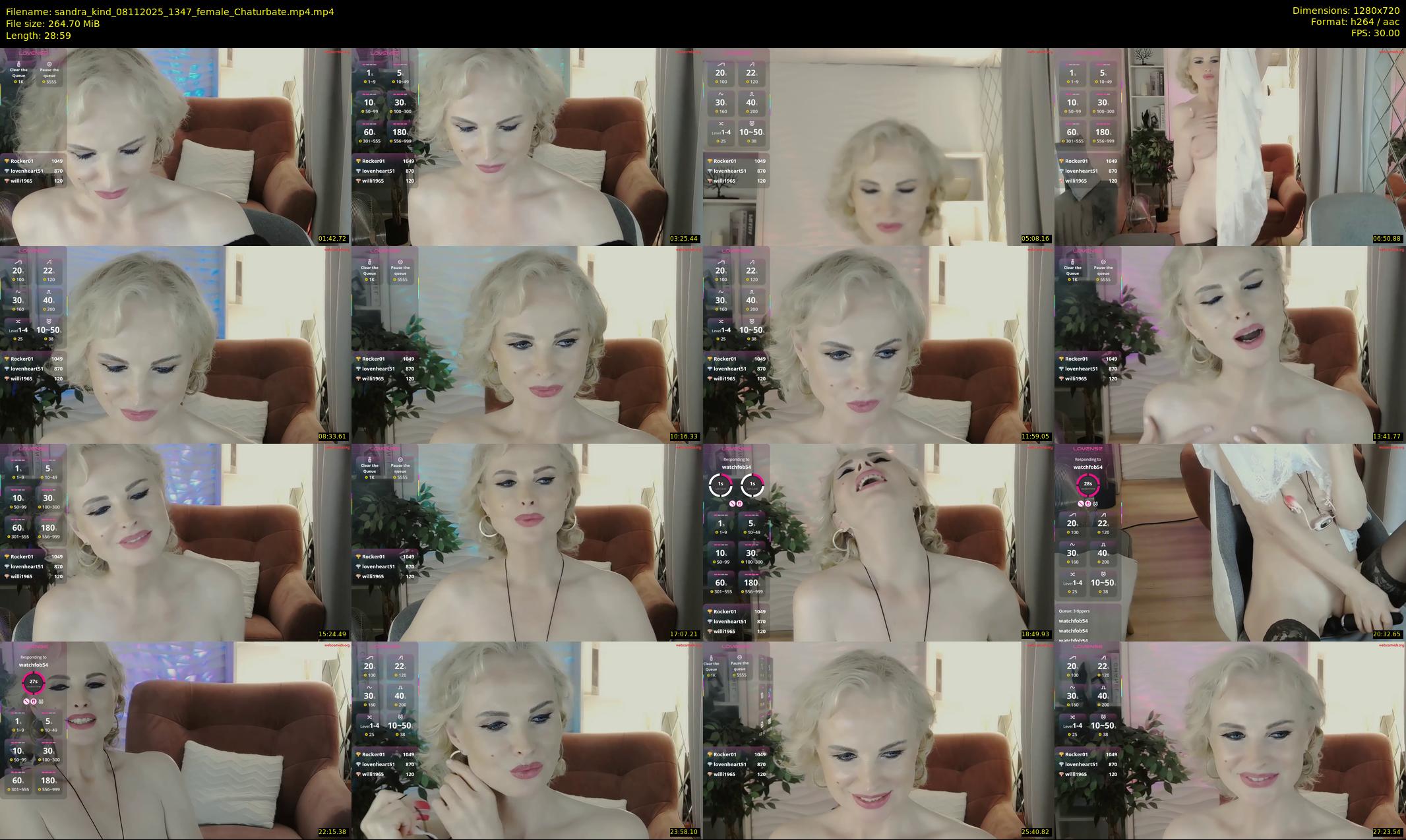 sandra_kind — 29 minute Chaturbate female cam show recording, 720p, Nov 8, 2025