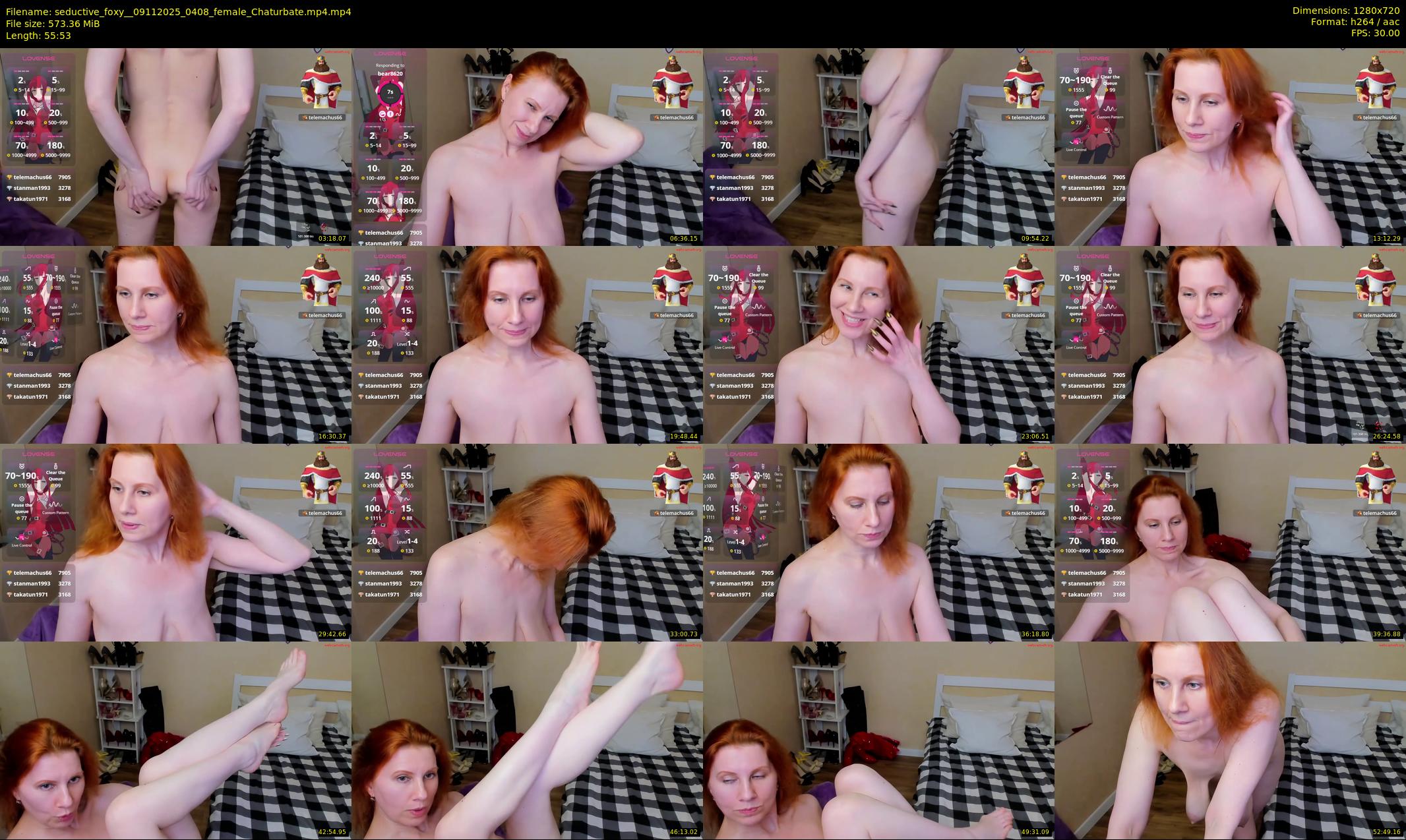 seductive_foxy_ — 56 minute Chaturbate female cam show recording, 720p, Nov 9, 2025