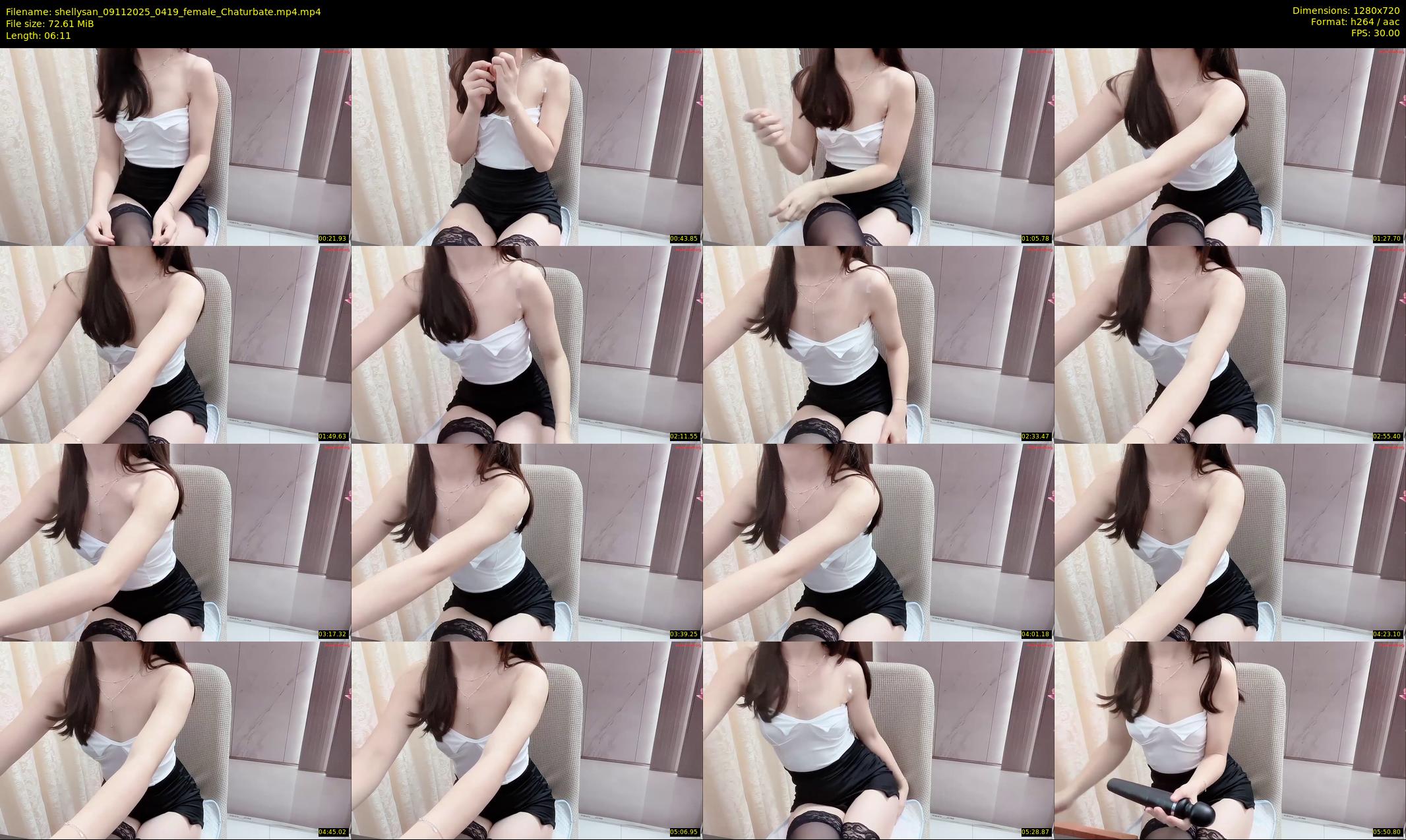 shellysan — 7 minute Chaturbate female cam show recording, 720p, Nov 9, 2025