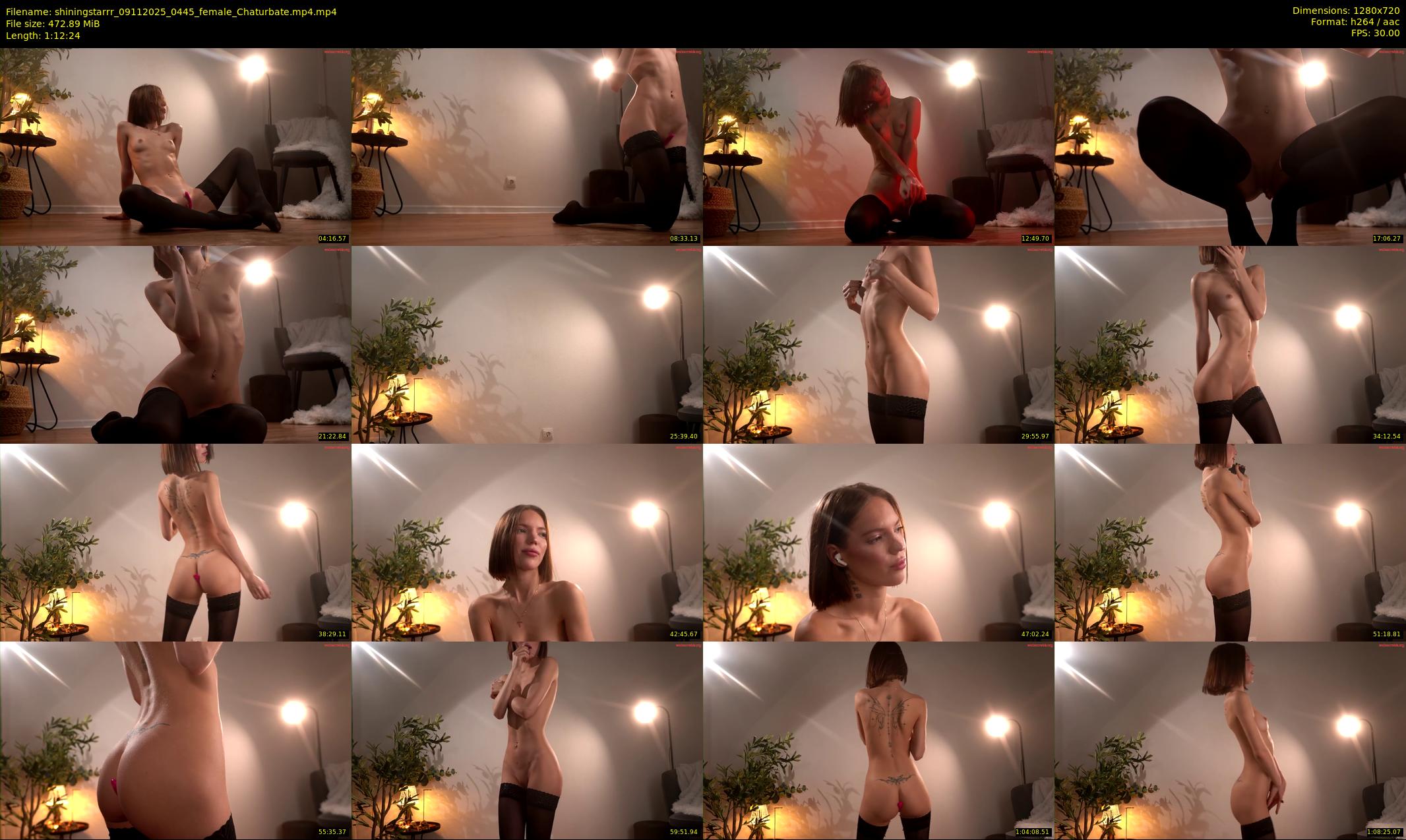 shiningstarrr — 73 minute Chaturbate female cam show recording, 720p, Nov 9, 2025