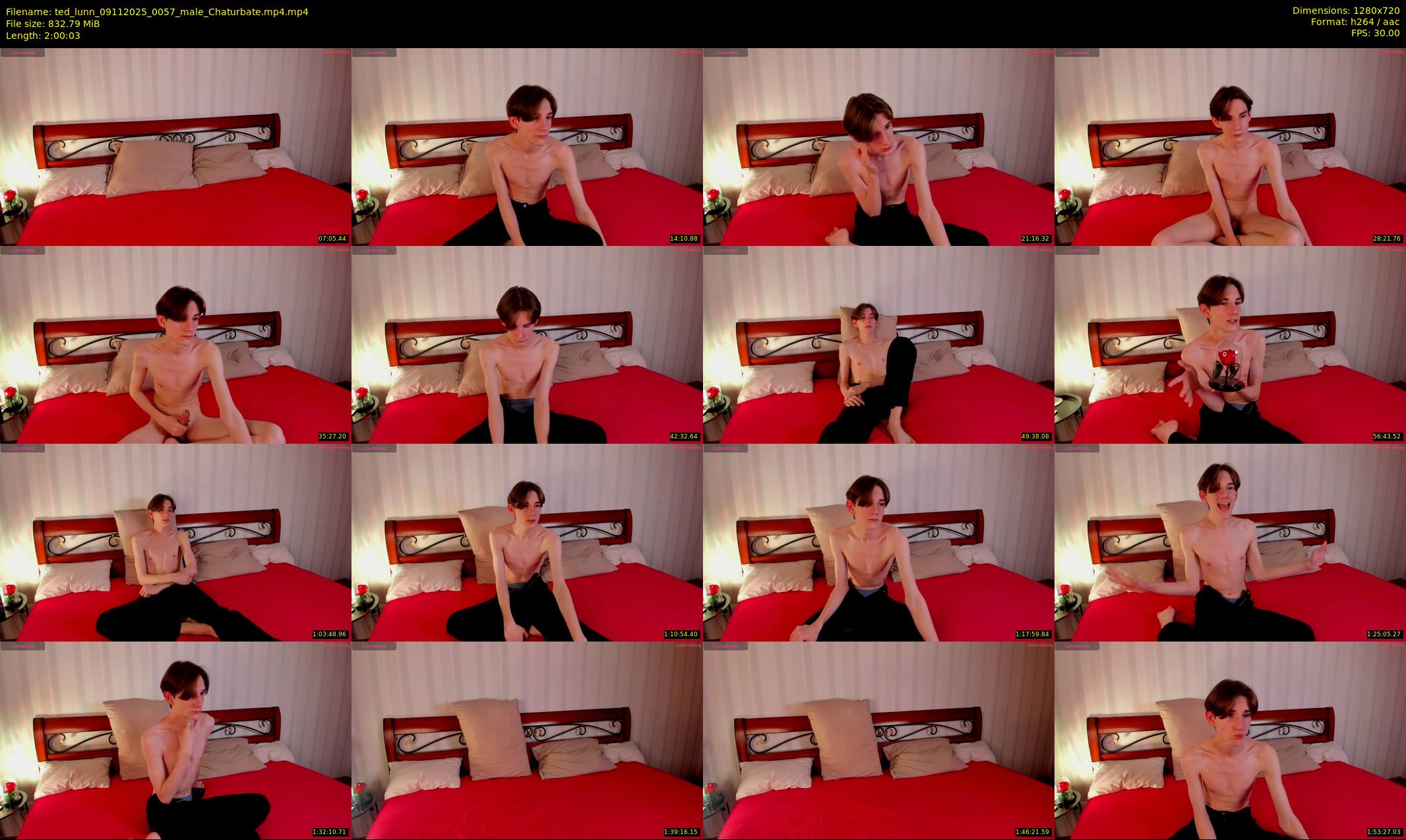 ted_lunn — 121 minute Chaturbate male cam show recording, 720p, Nov 9, 2025