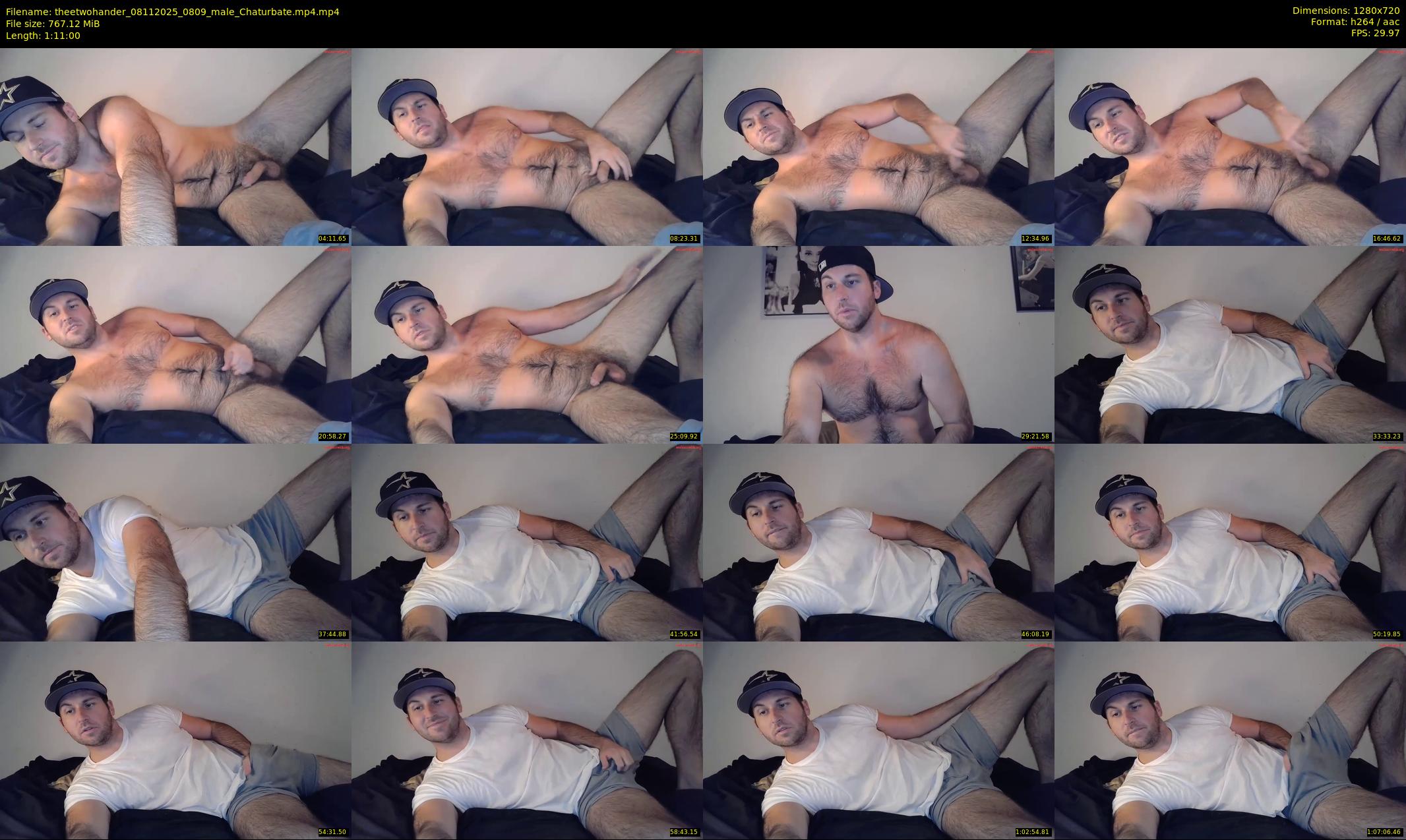 theetwohander — 71 minute Chaturbate male cam show recording, 720p, Nov 8, 2025