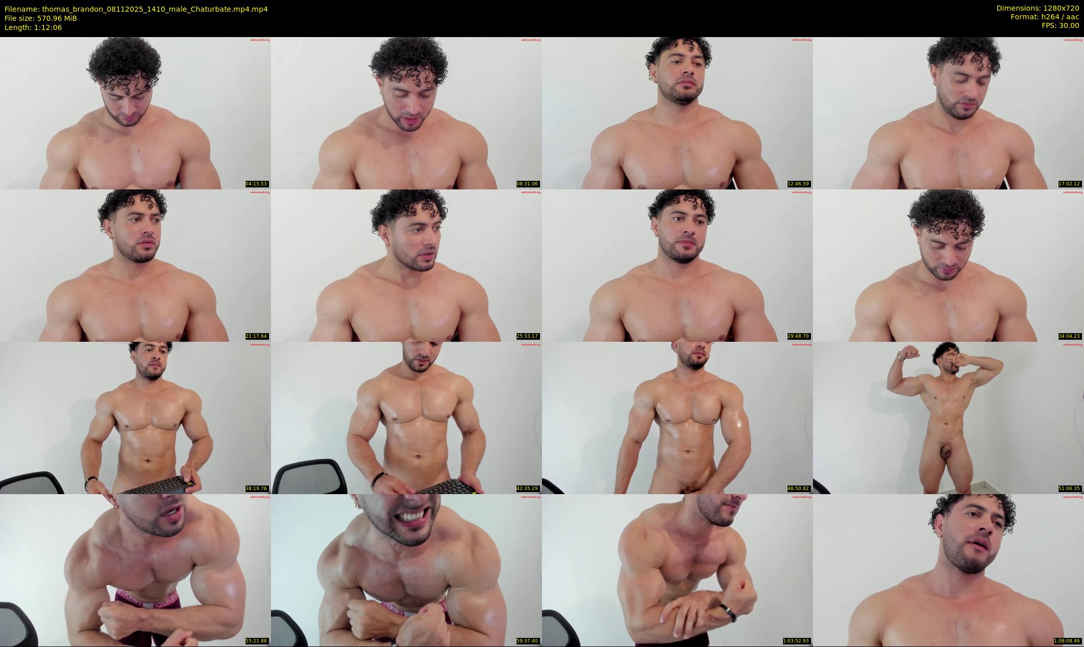 thomas_brandon — 73 minute Chaturbate male cam show recording, 720p, Nov 8, 2025
