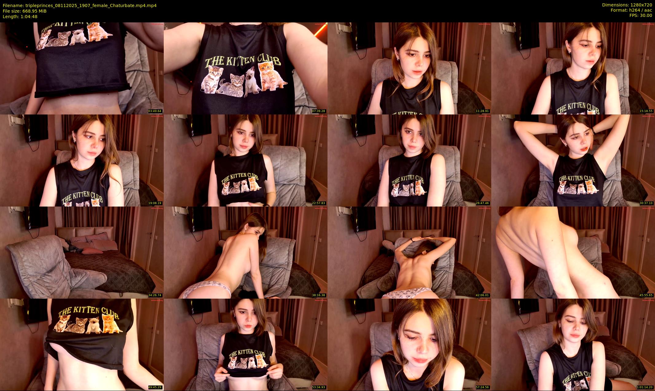 tripleprinces — 65 minute Chaturbate female cam show recording, 720p, Nov 8, 2025