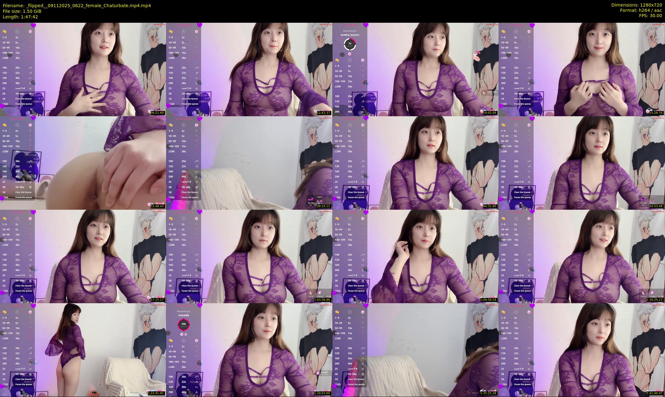 _flipped_ — 108 minute Chaturbate female cam show recording, 720p, Nov 9, 2025