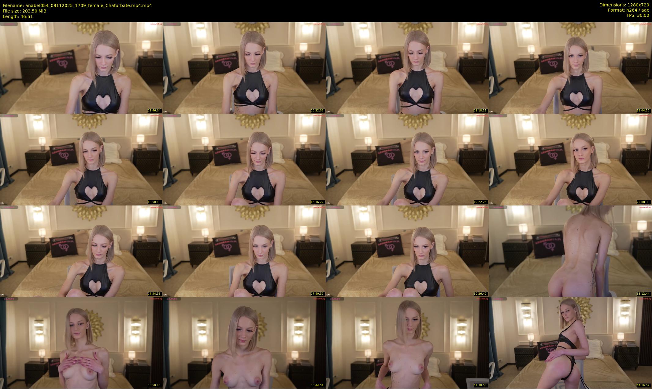 anabel054 — 47 minute Chaturbate female cam show recording, 720p, Nov 9, 2025