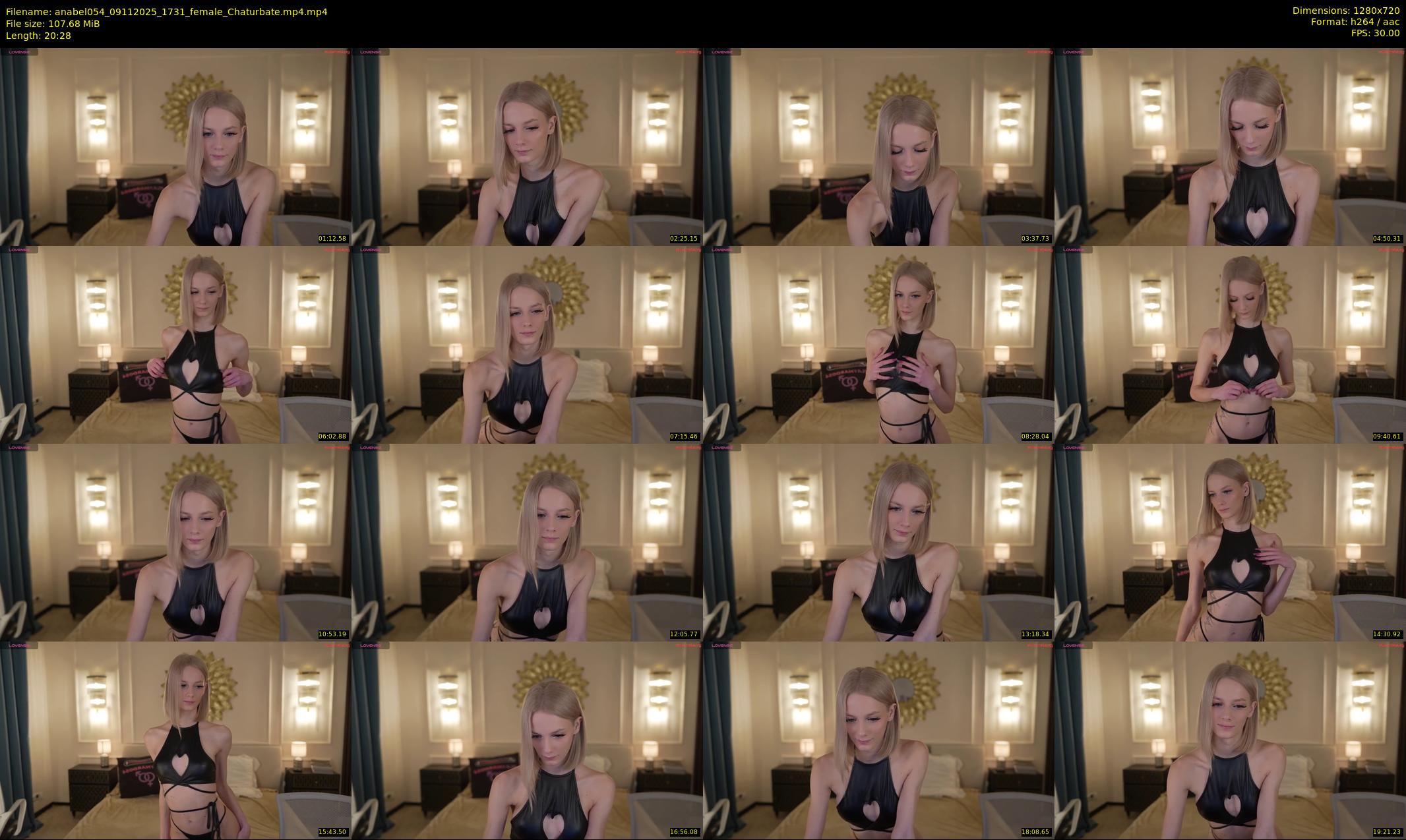 anabel054 — 21 minute Chaturbate female cam show recording, 720p, Nov 9, 2025