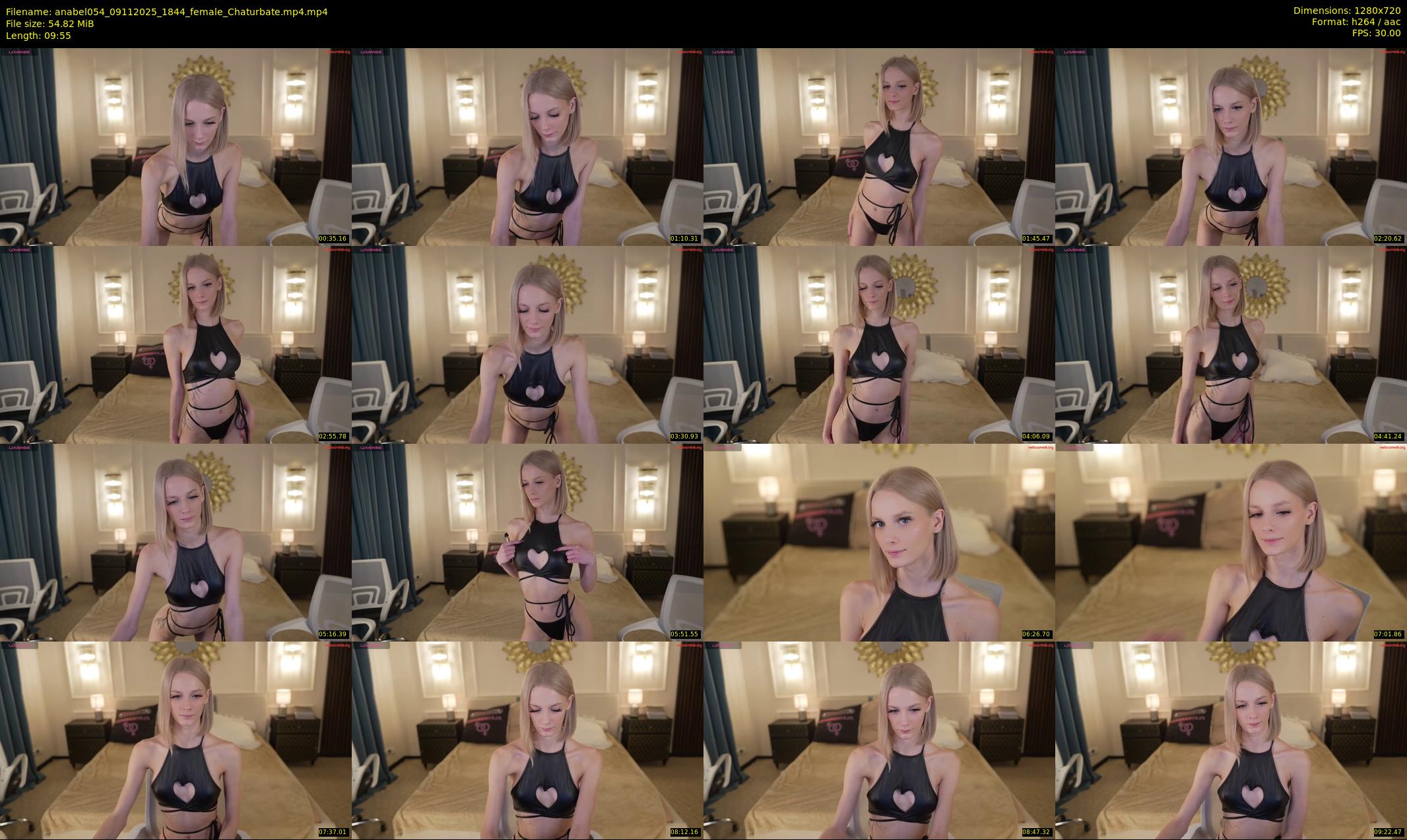 anabel054 — 10 minute Chaturbate female cam show recording, 720p, Nov 9, 2025