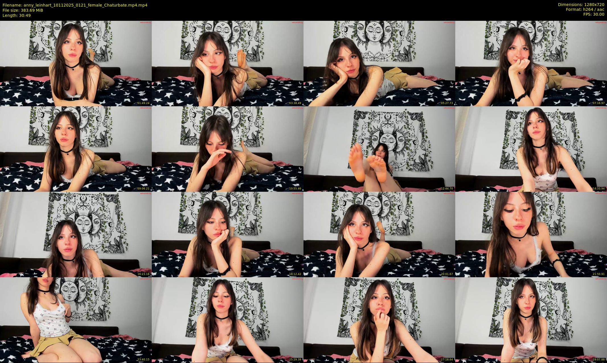 anny_leinhart — 31 minute Chaturbate female cam show recording, 720p, Nov 10, 2025