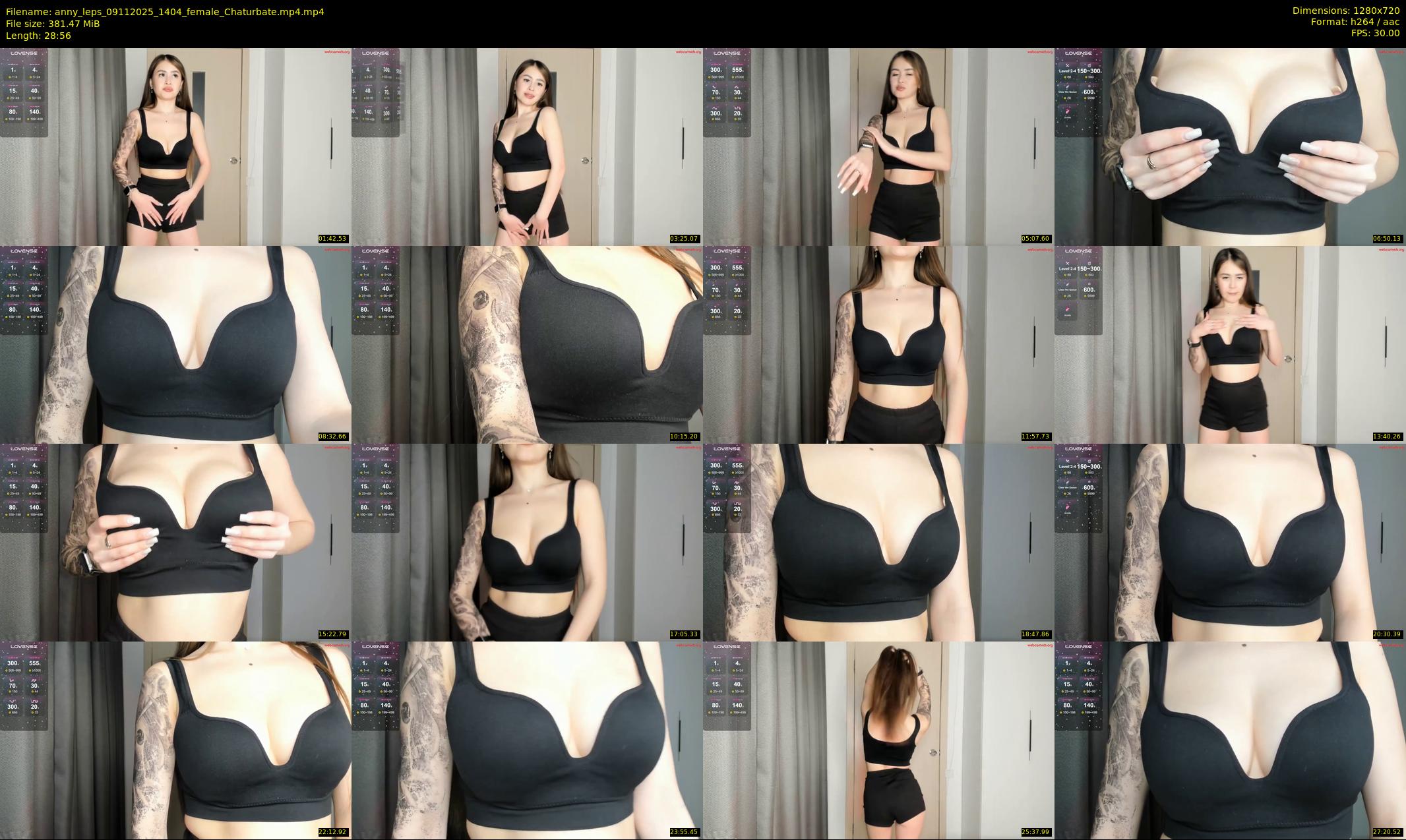 anny_leps — 29 minute Chaturbate female cam show recording, 720p, Nov 9, 2025