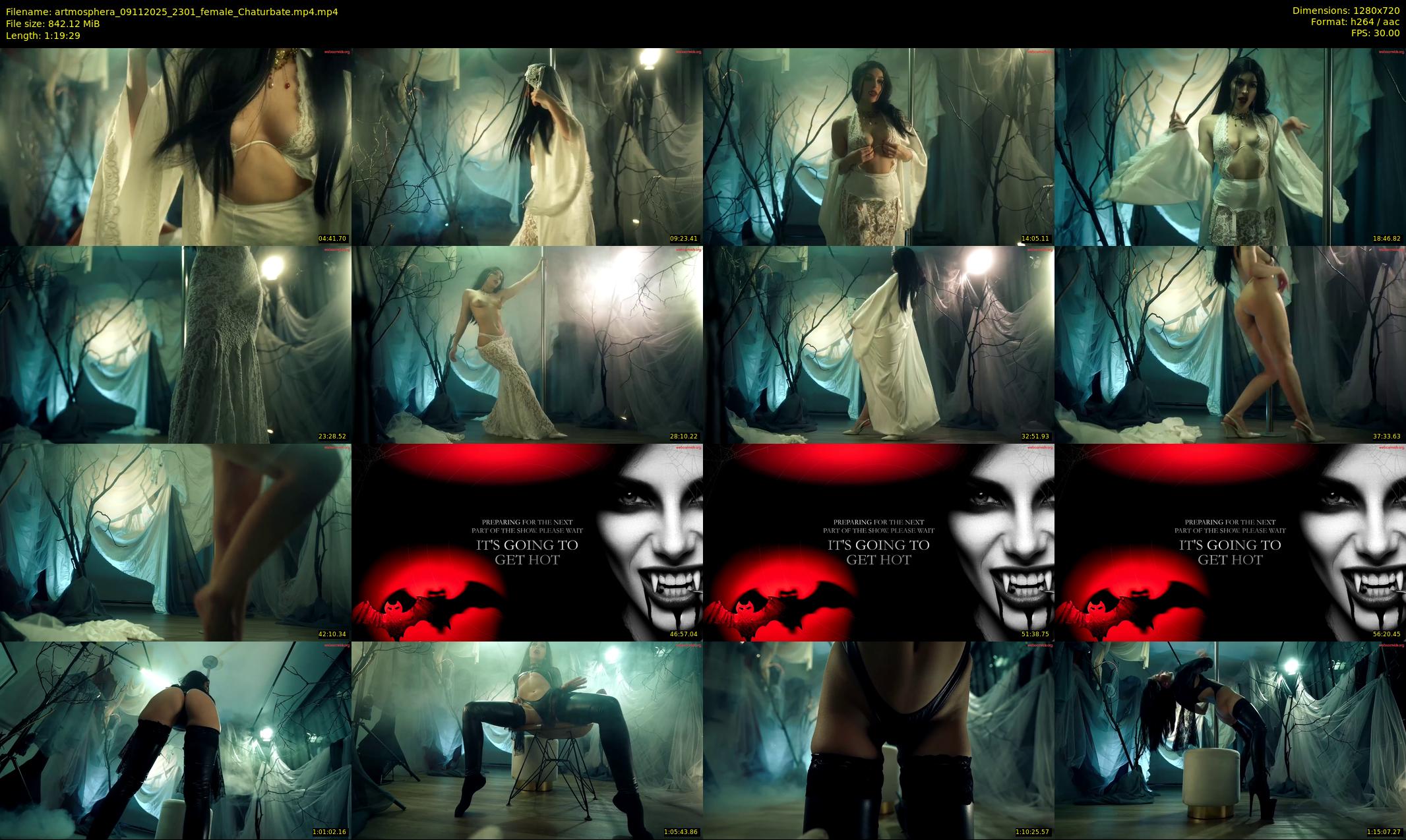 artmosphera — 80 minute Chaturbate female cam show recording, 720p, Nov 9, 2025