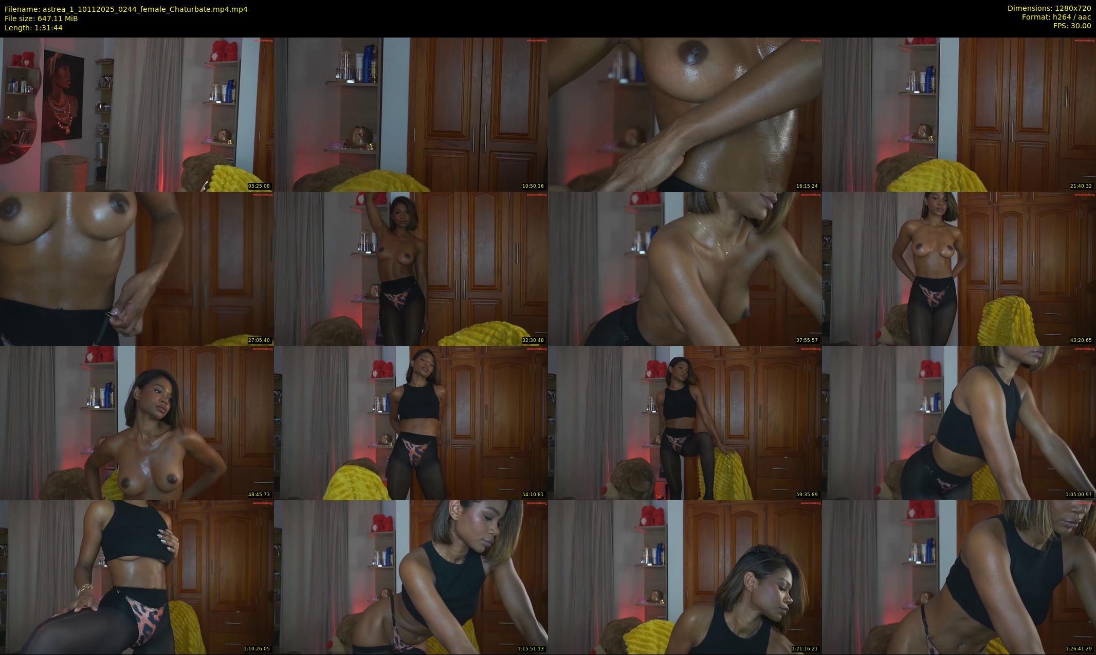 astrea_1 — 92 minute Chaturbate female cam show recording, 720p, Nov 10, 2025